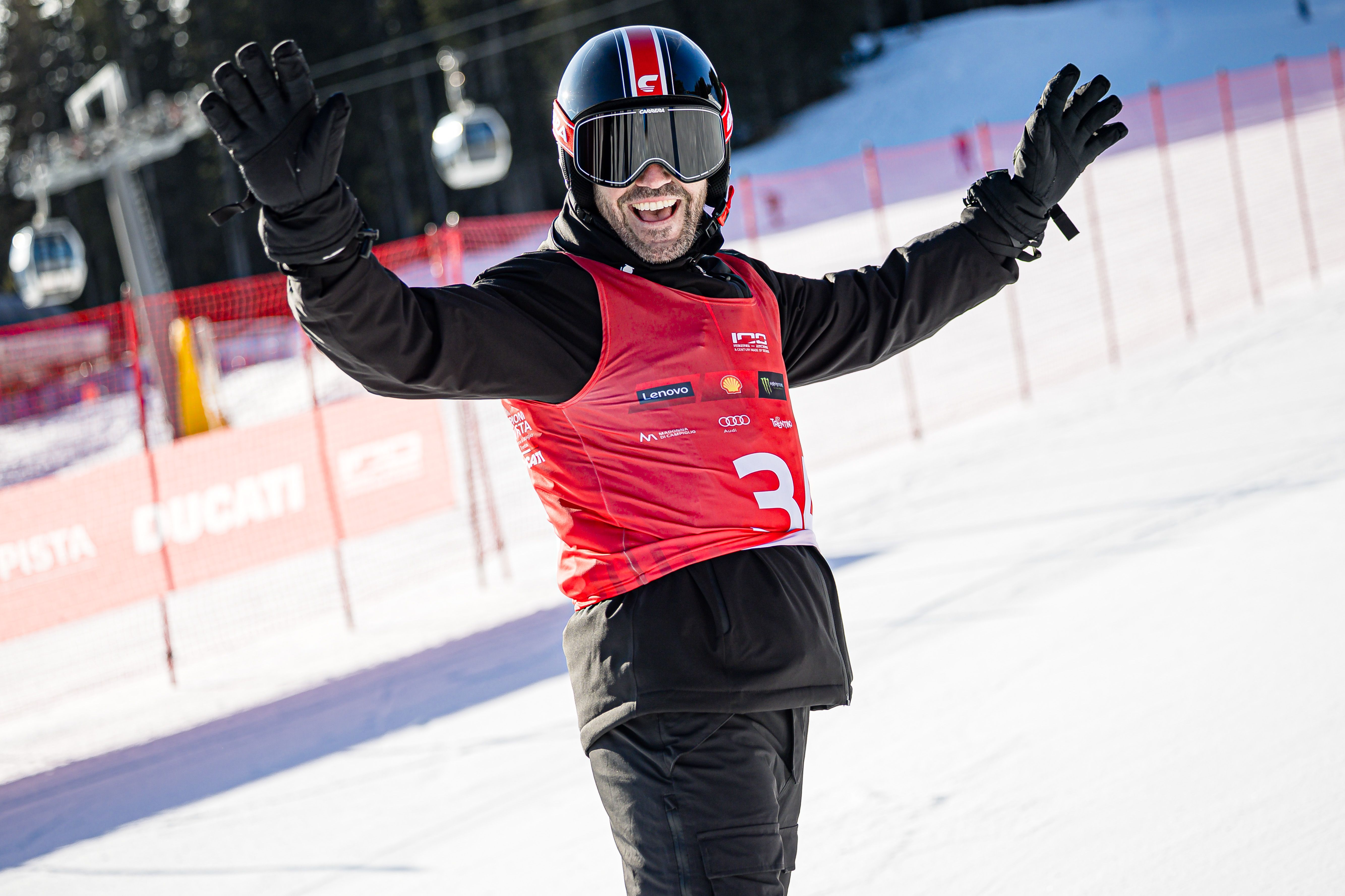 Campione in pista Ducati MotoGp Ski Race 2026