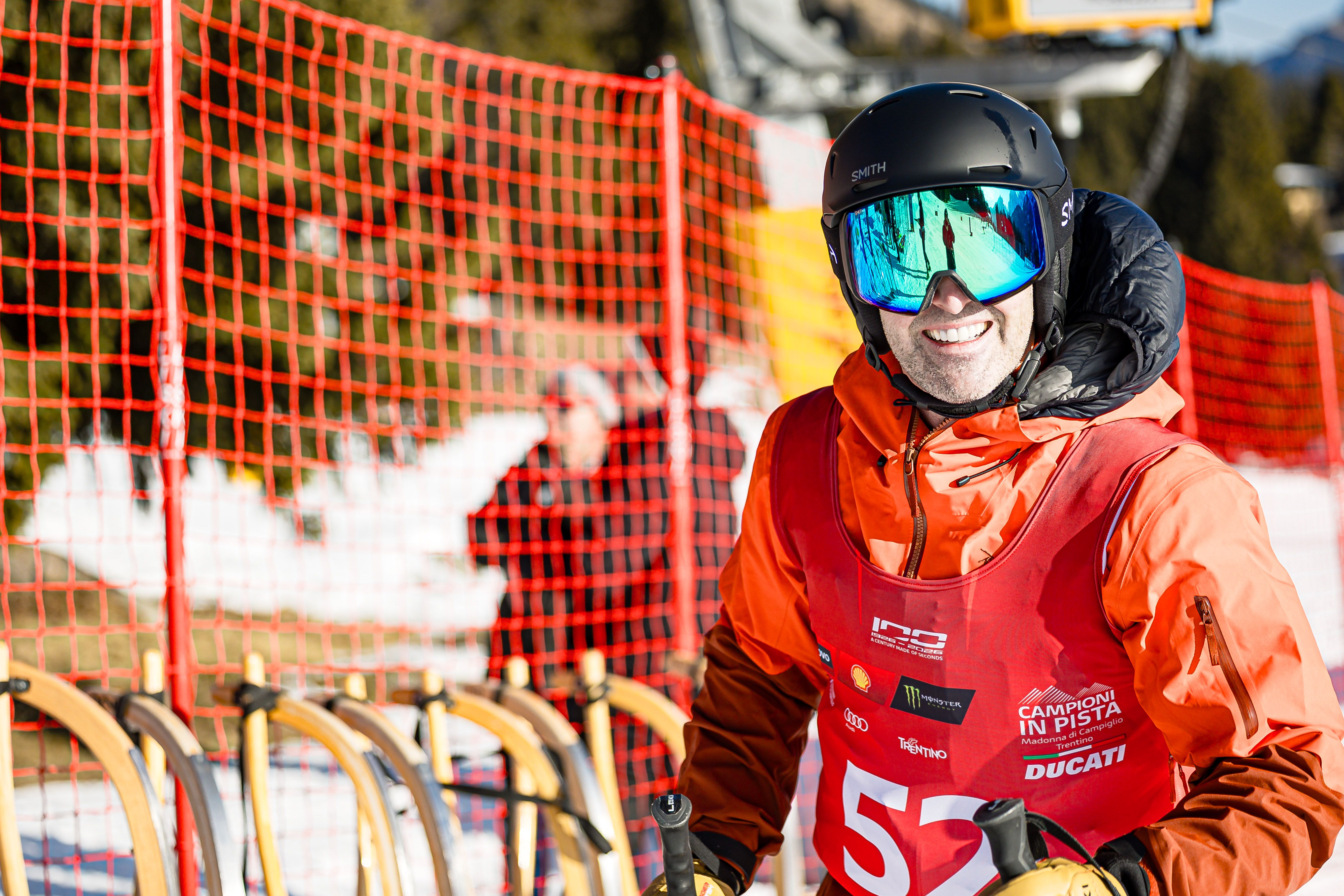 Campione in pista Ducati MotoGp Ski Race 2026