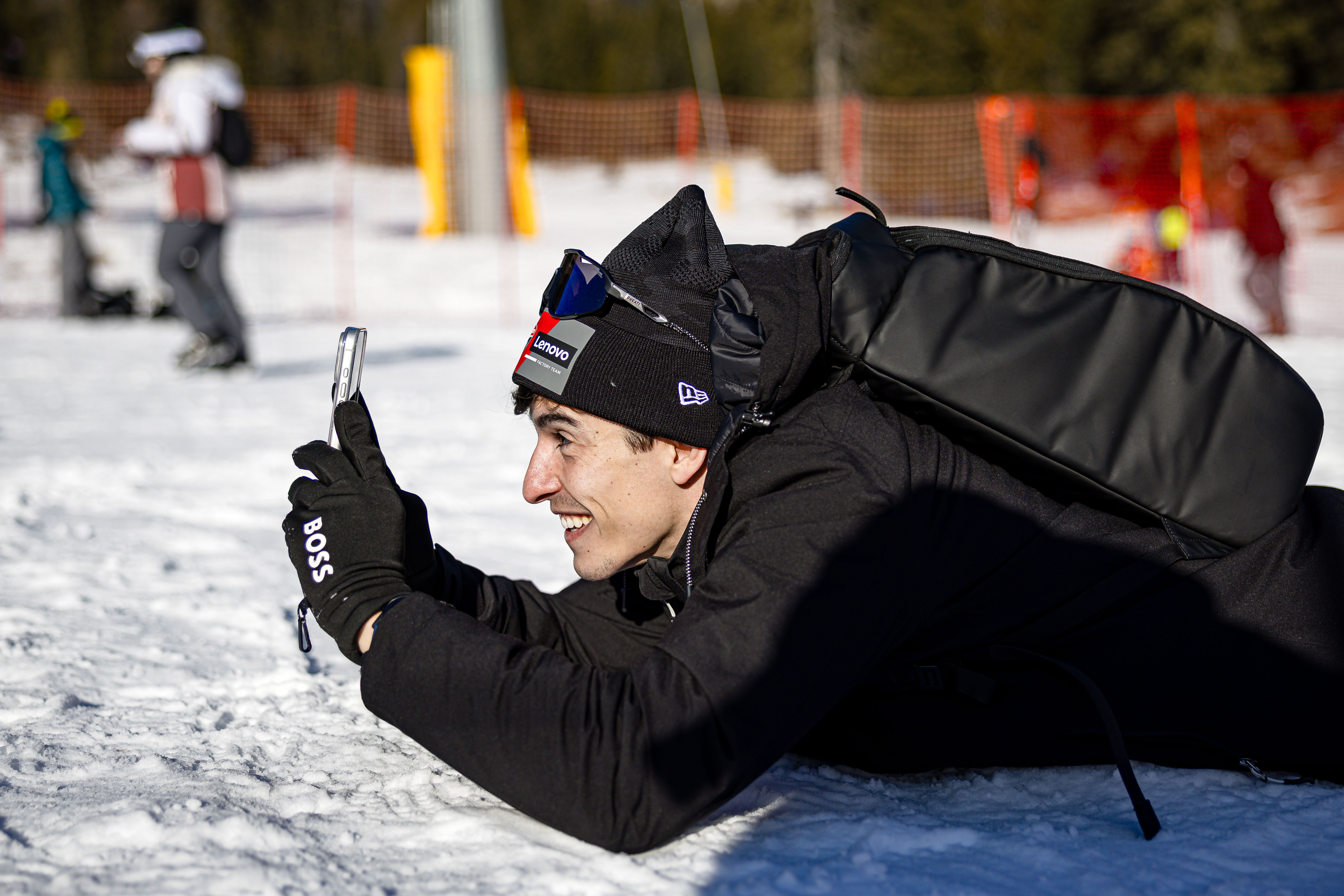 Campione in pista Ducati MotoGp Ski Race 2026