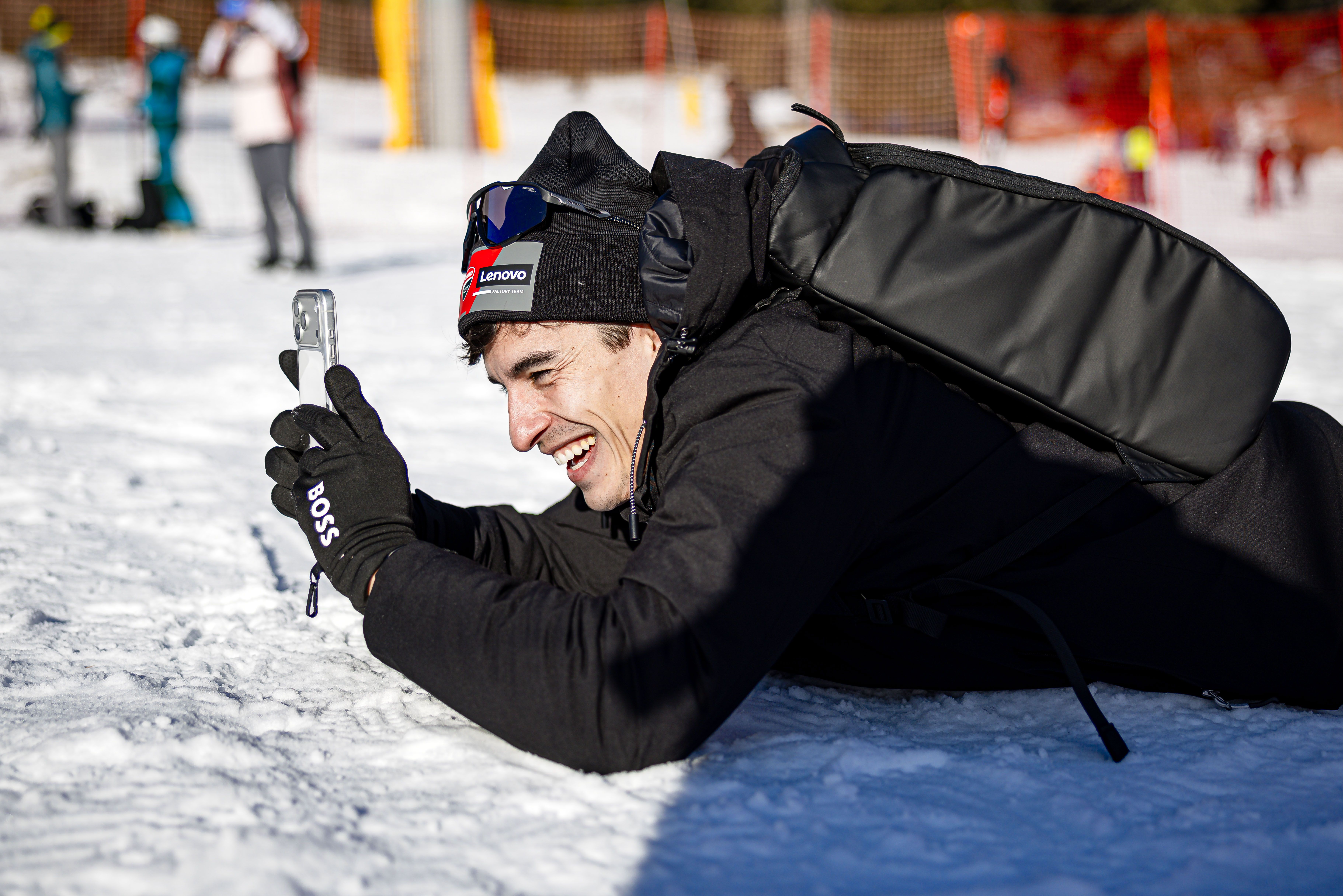 Campione in pista Ducati MotoGp Ski Race 2026