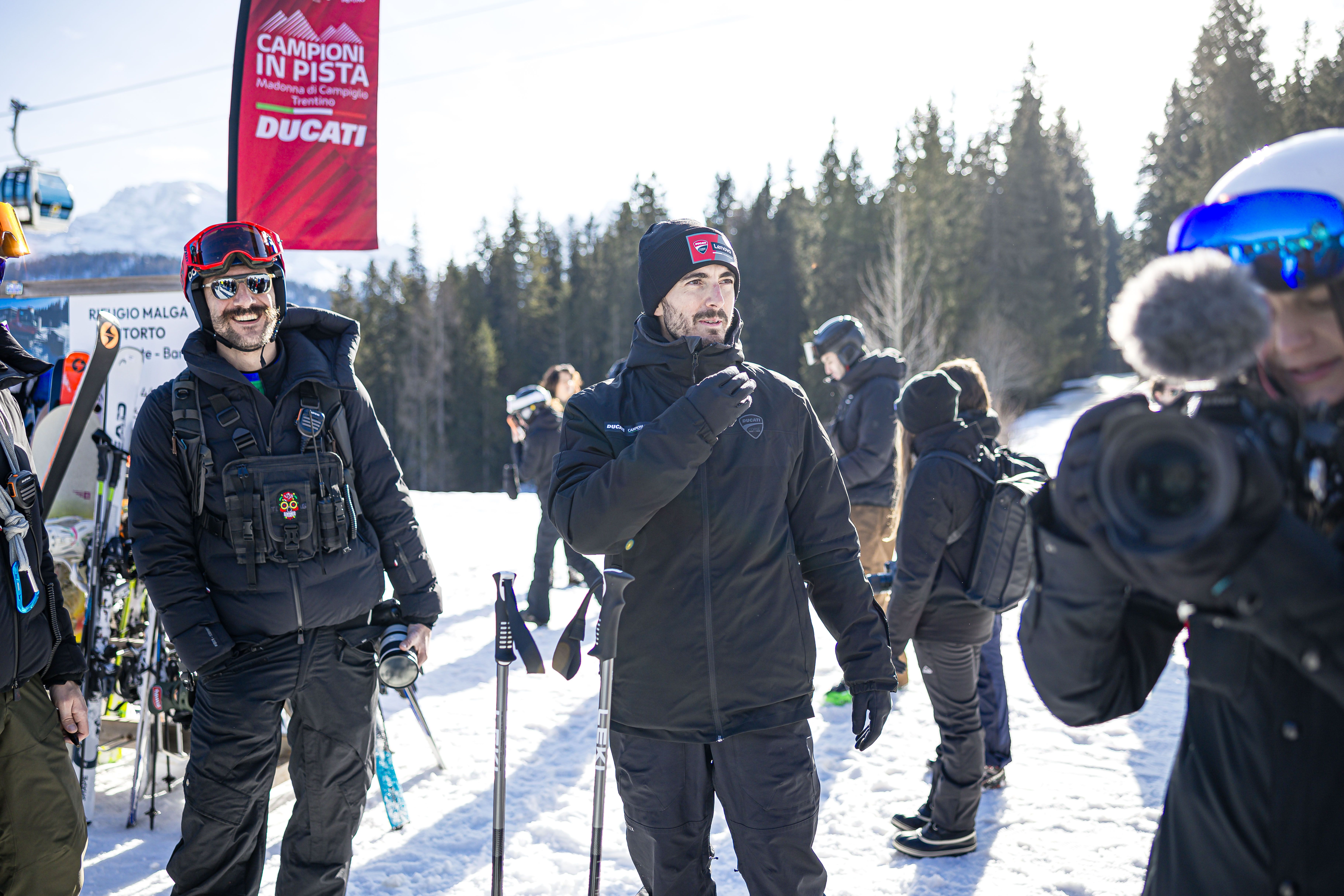Campione in pista Ducati MotoGp Ski Race 2026
