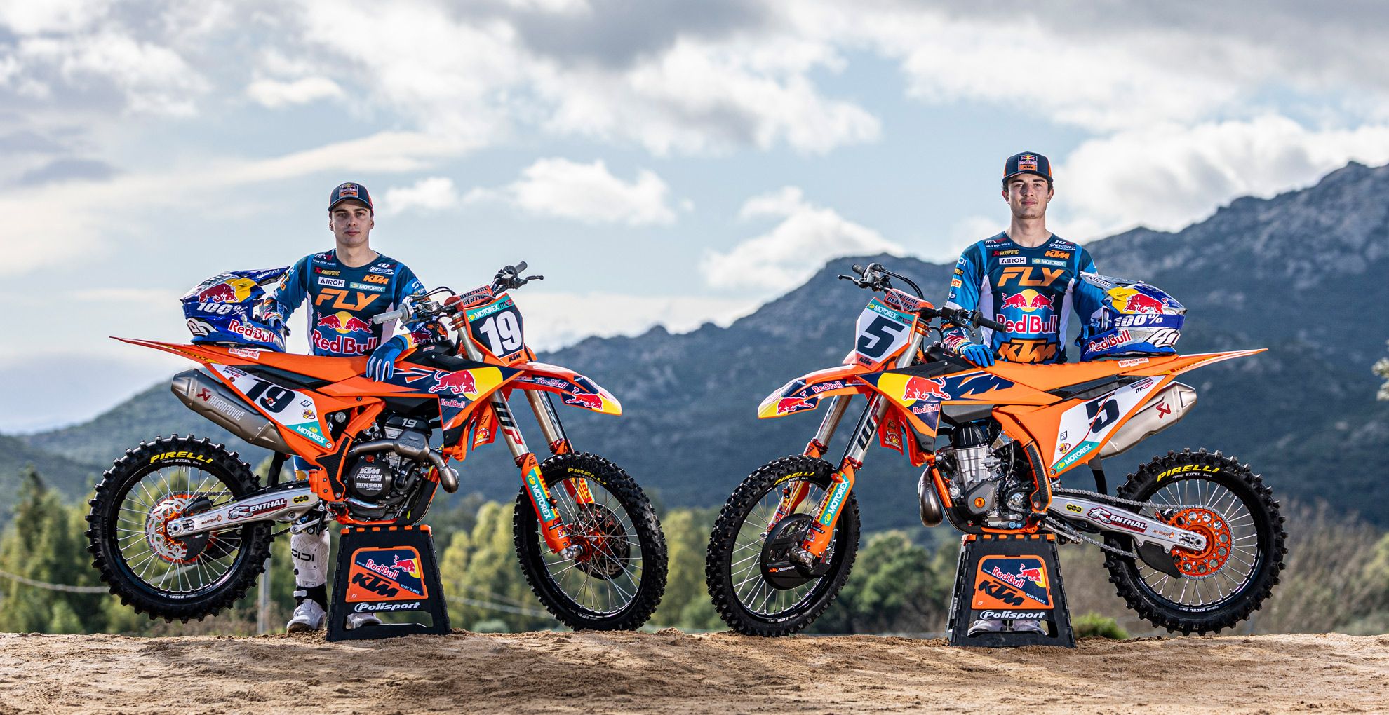 Sacha Coenen y Lucas Coenen (KTM MXGP 2026)