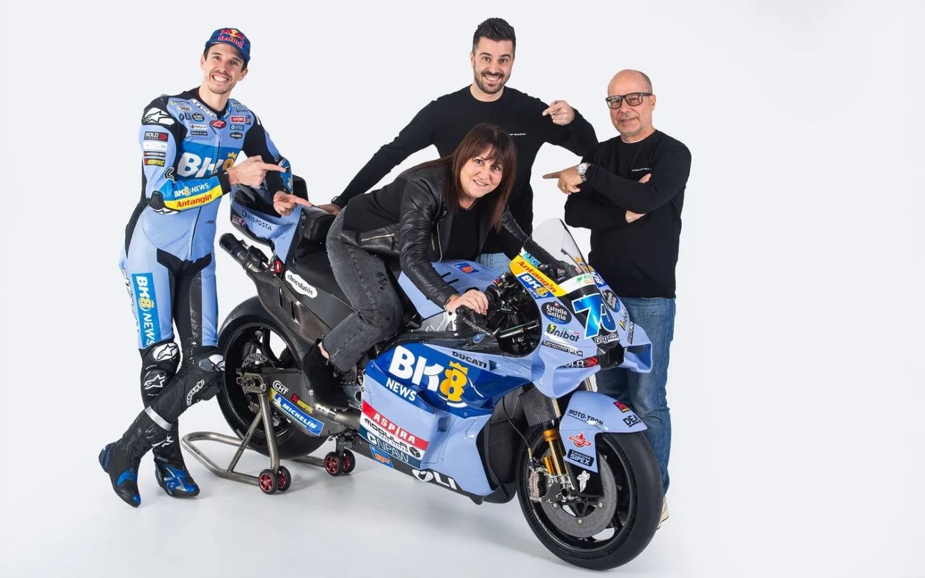 Ducati Desmosedici GP26 GP25 Gresini Racing MotoGP 2026 Álex Márquez Fermín Aldeguer 12