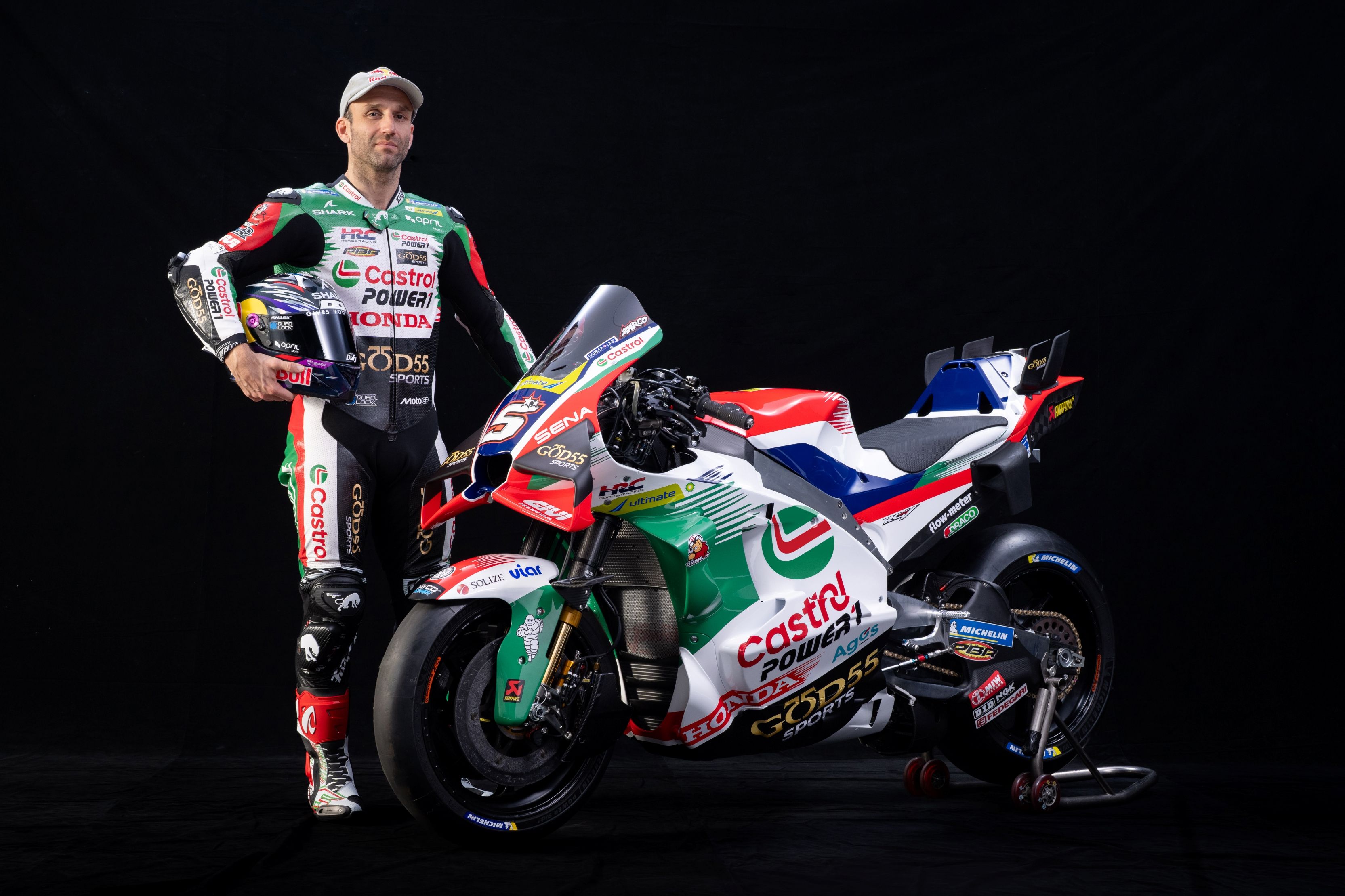 Honda RC213V Pro Honda LCR Castrol MotoGP 2026 Johann Zarco Diogo Moreira 11