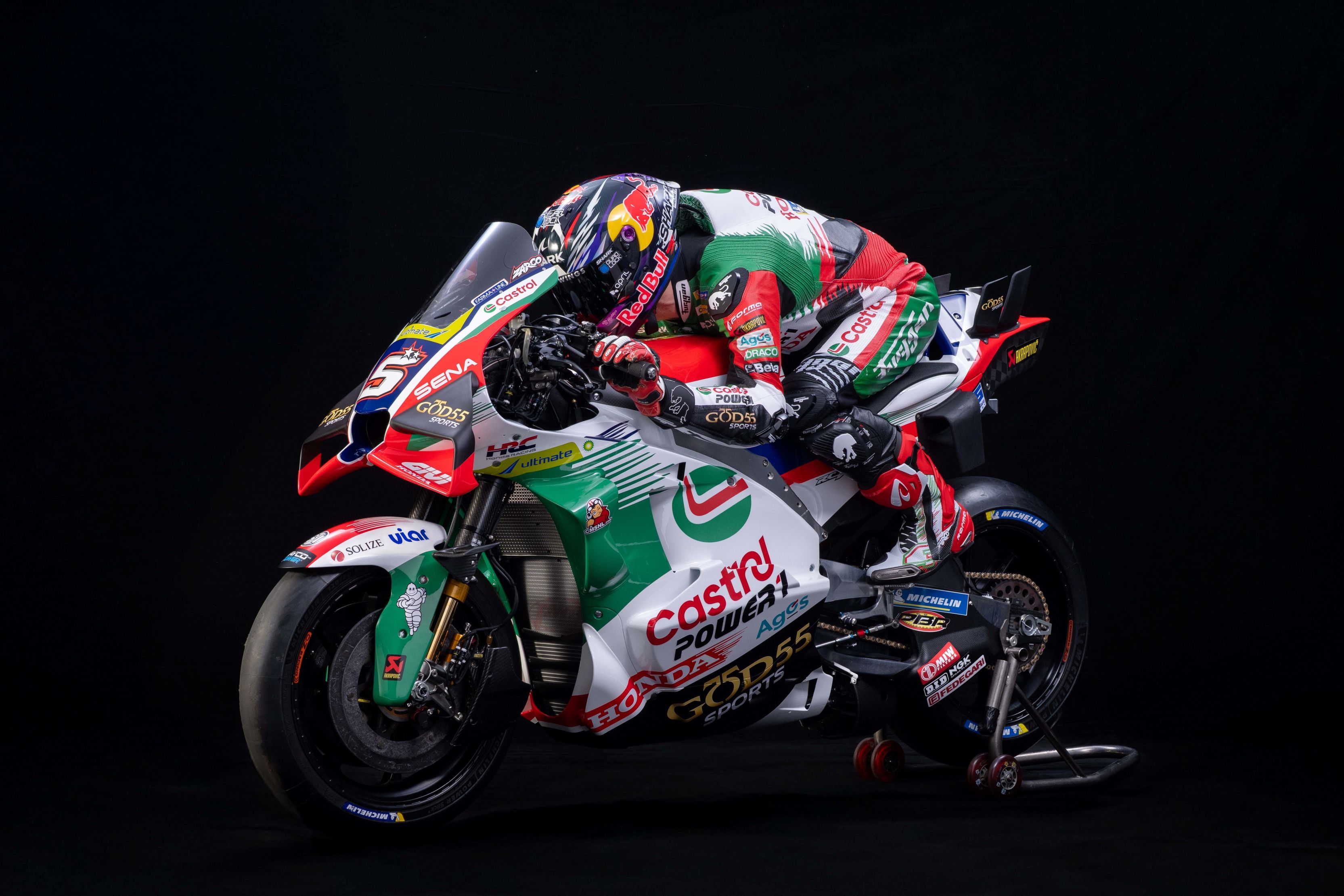 Honda RC213V Pro Honda LCR Castrol MotoGP 2026 Johann Zarco Diogo Moreira 15