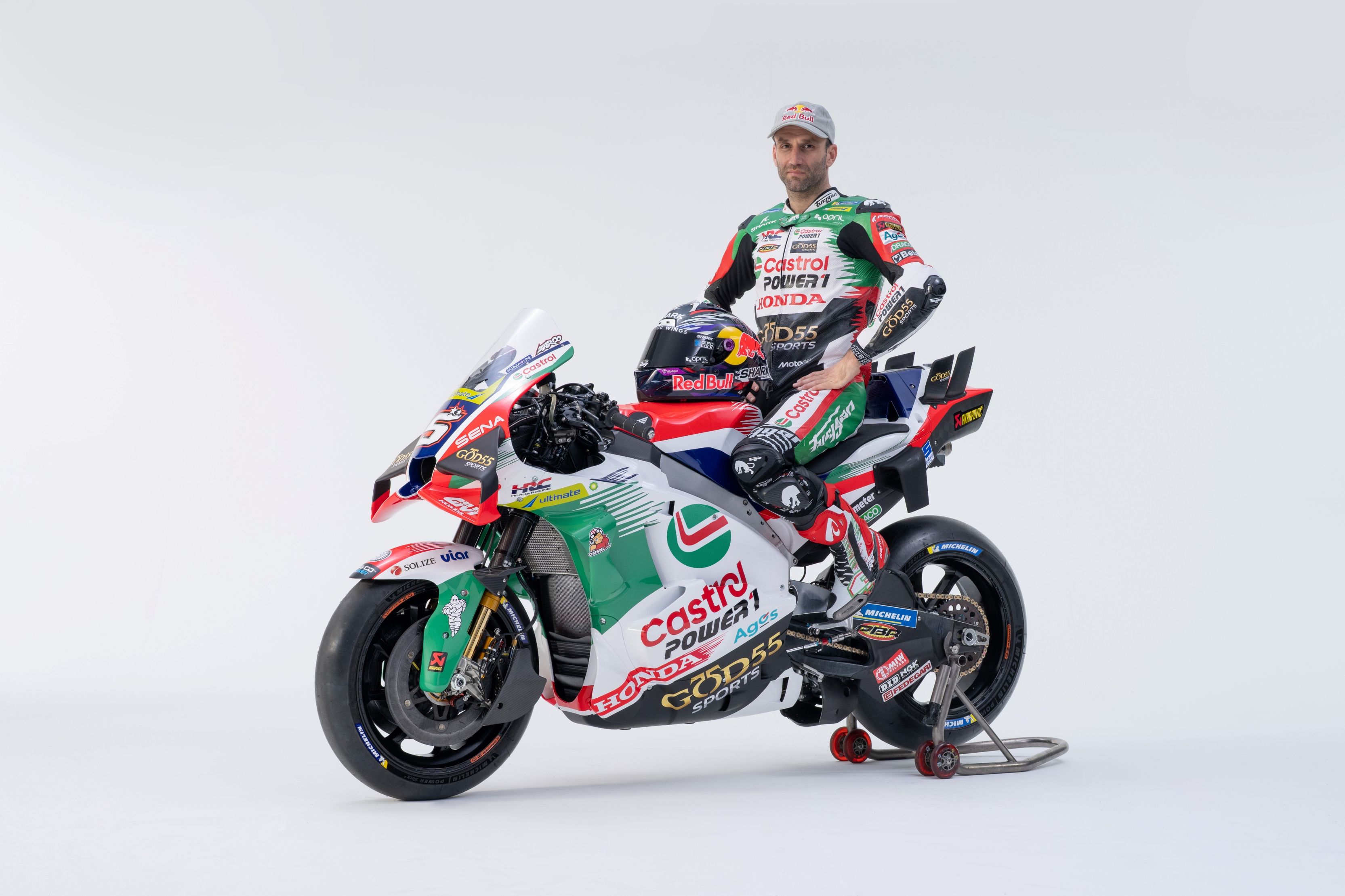 Honda RC213V Pro Honda LCR Castrol MotoGP 2026 Johann Zarco Diogo Moreira 16