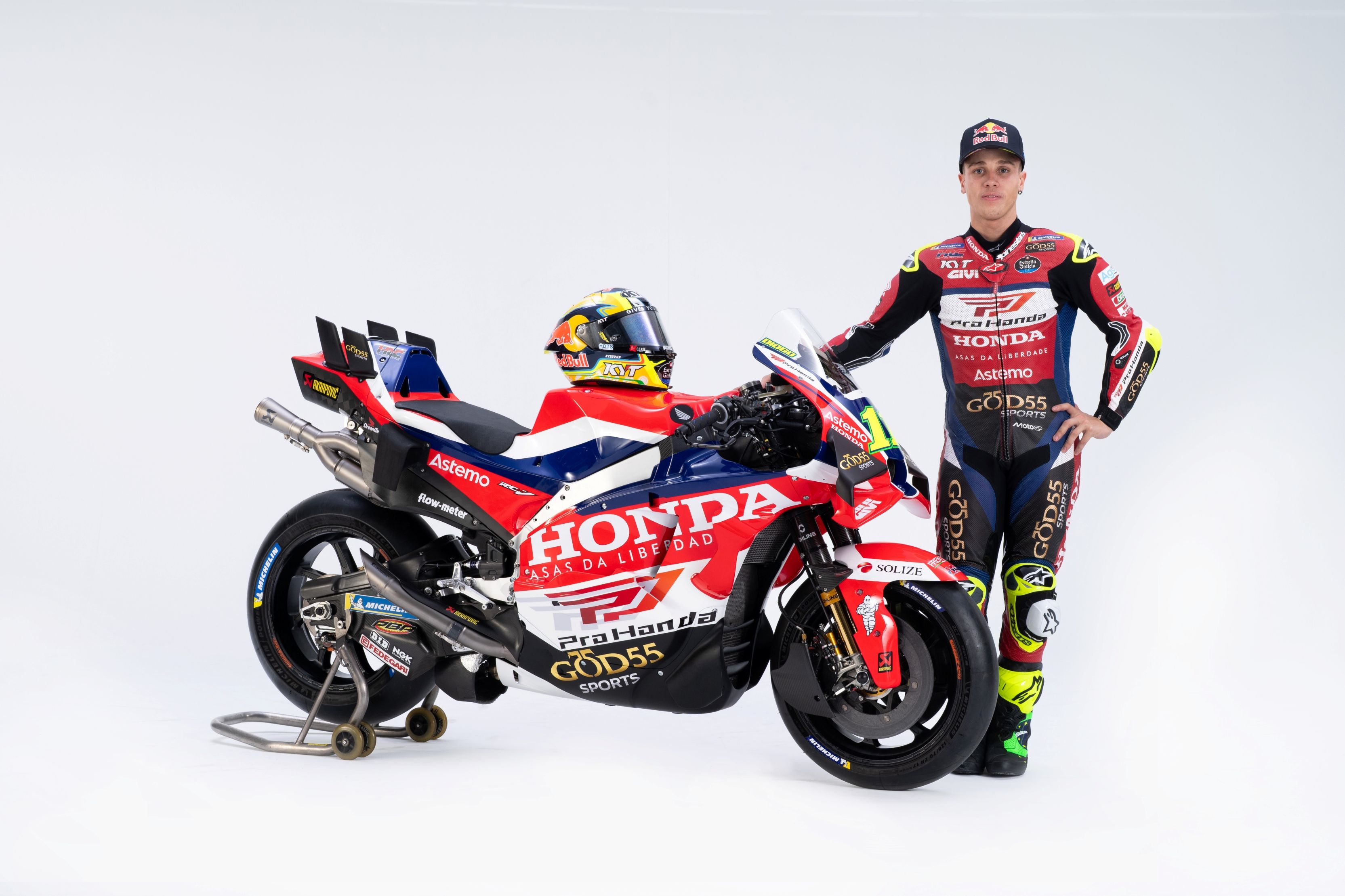 Honda RC213V Pro Honda LCR Castrol MotoGP 2026 Johann Zarco Diogo Moreira 23