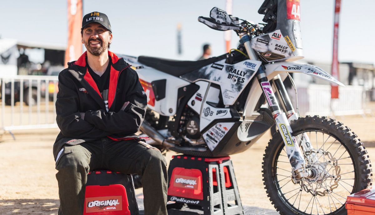 Josep Pedró antes del Dakar 2026