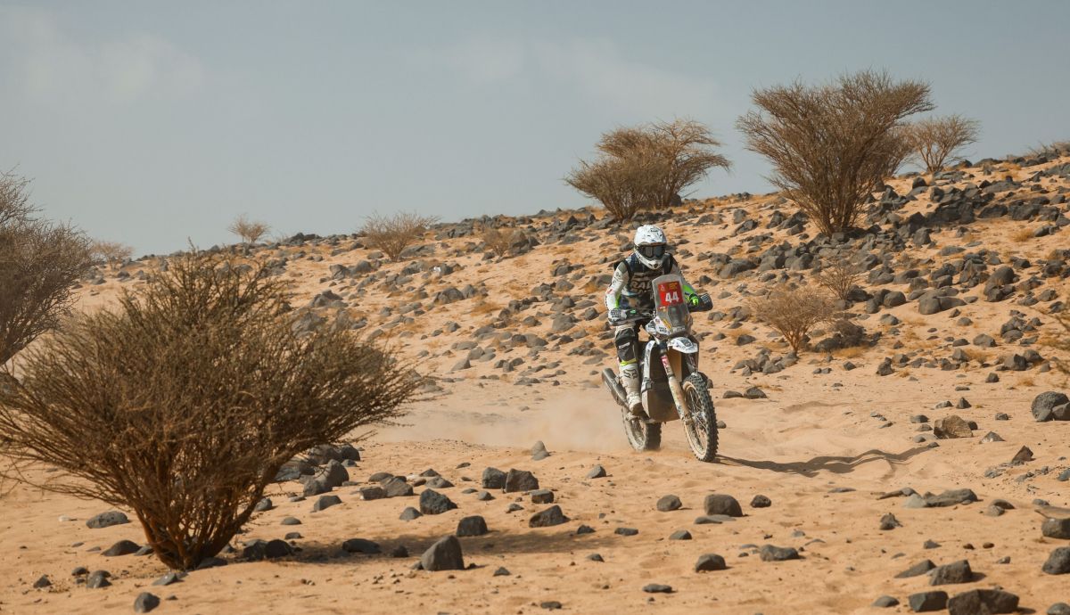 Josep Pedró en acción en el Dakar 2026