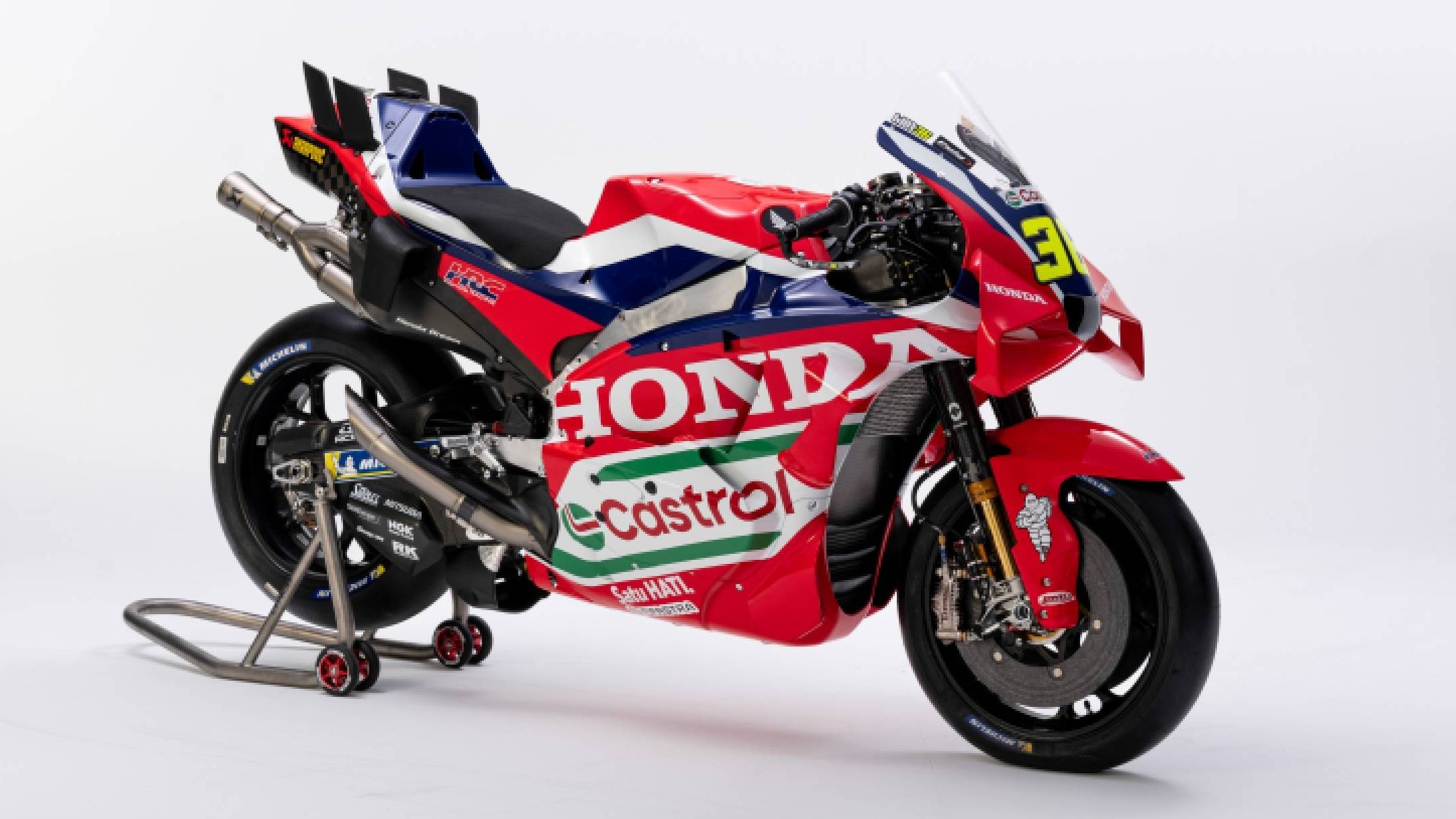La Honda RC213V del Honda HRC Castrol para MotoGP 2026