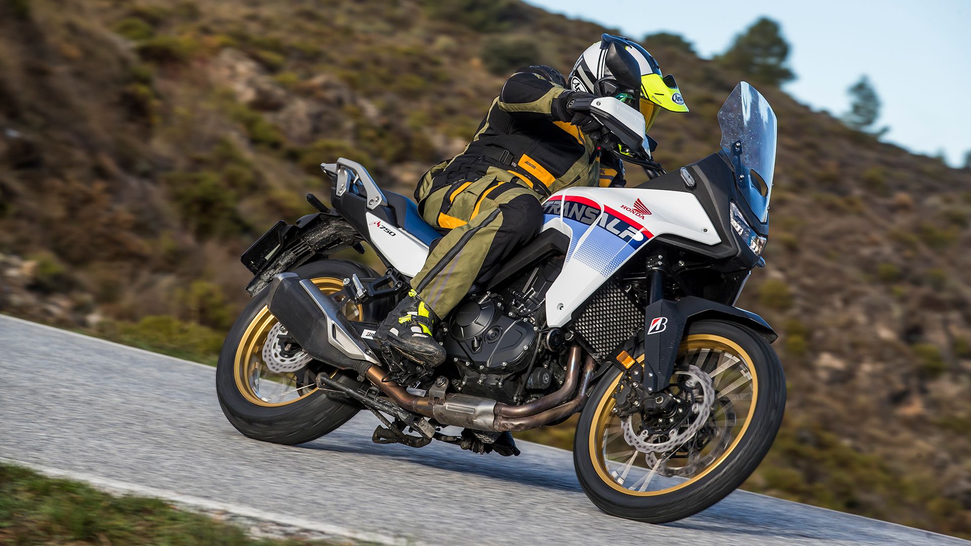 Prueba Honda XL750 Transalp.  