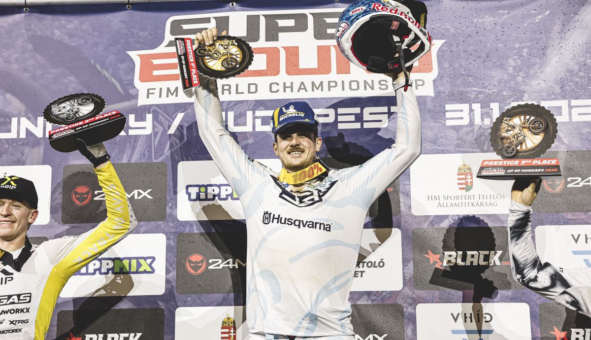 Husqvarna Factory Racing   Billy Bolt   2026 FIM SuperEnduro World Championship   Round 4, Hungary 3