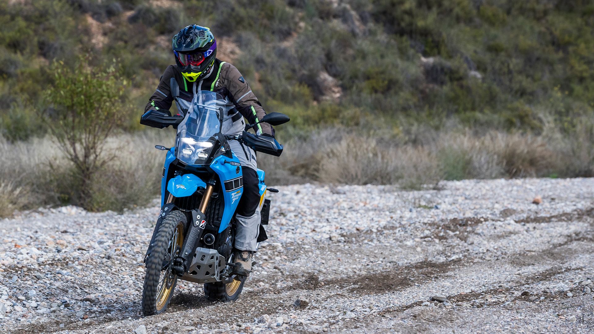 Yamaha XTZ700 Ténéré Rally Acción