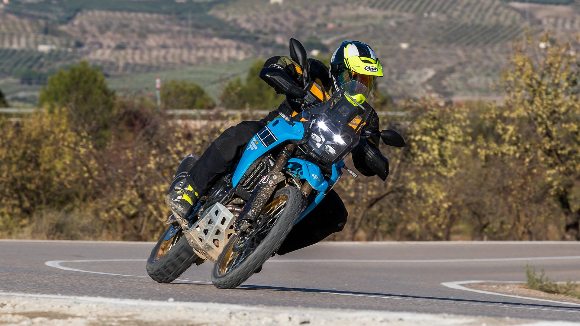 Yamaha XTZ700 Ténéré Rally Acción