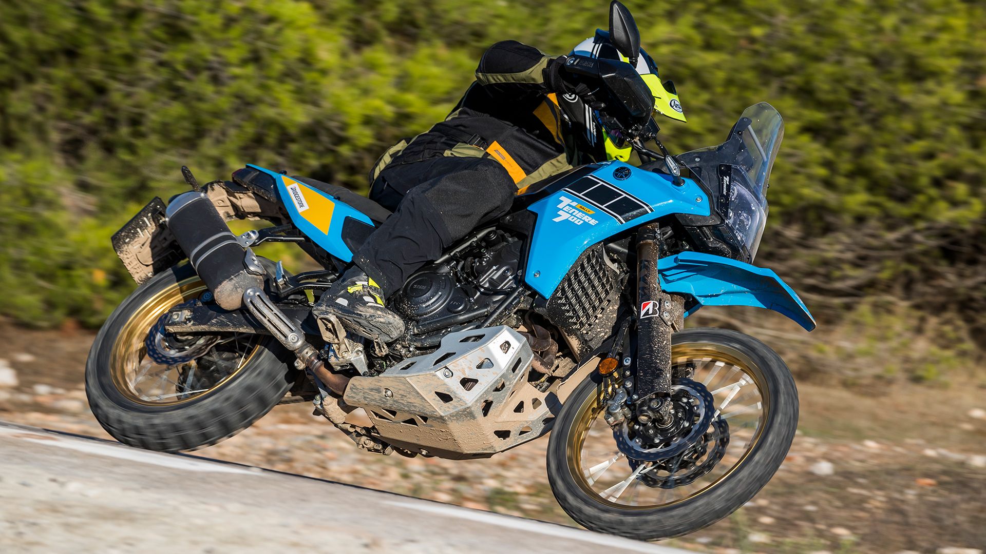 Yamaha XTZ700 Ténéré Rally Acción