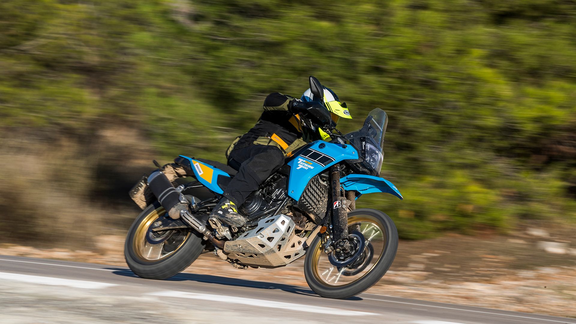 Yamaha XTZ700 Ténéré Rally Acción