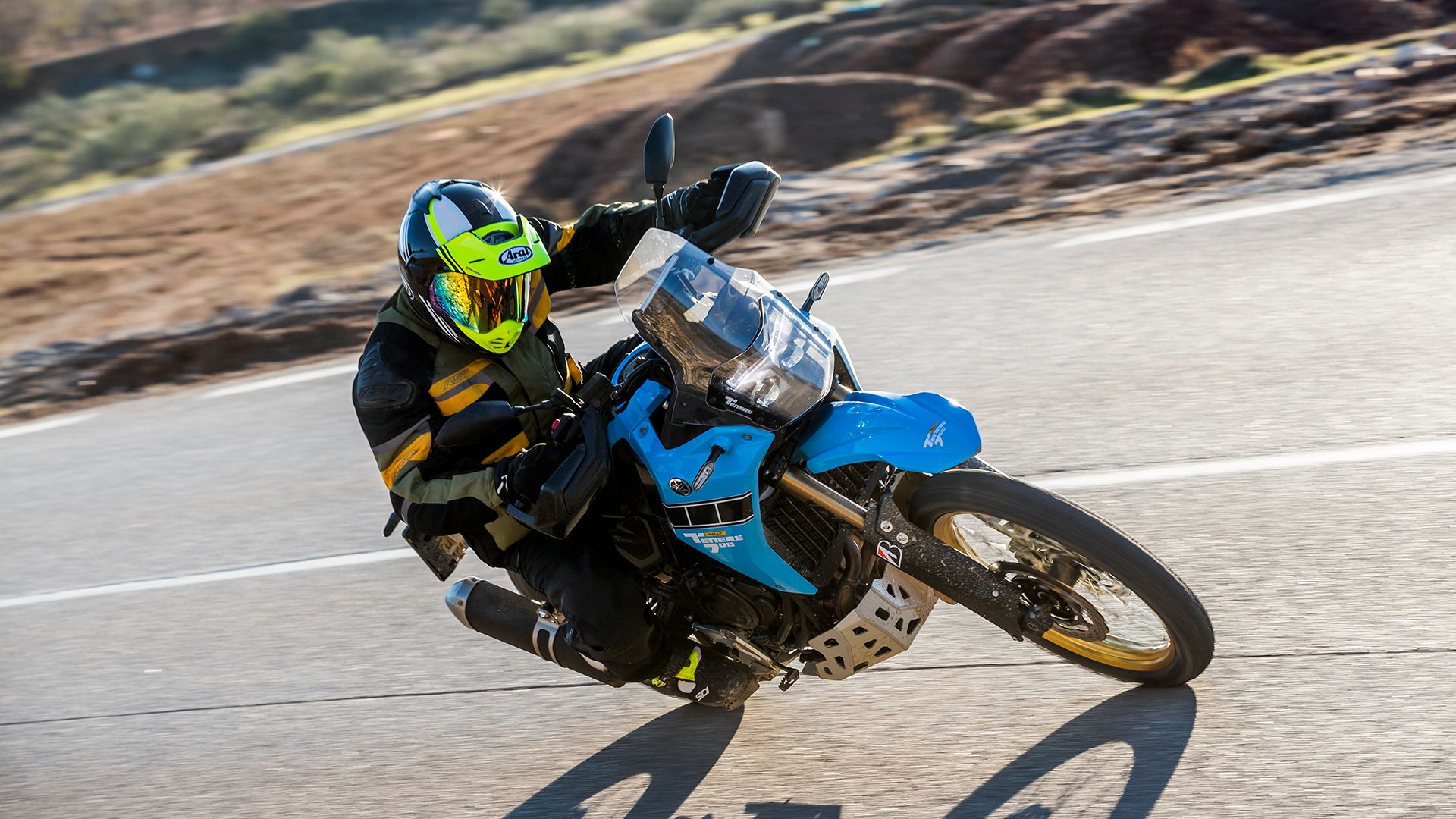 Yamaha XTZ700 Ténéré Rally Acción