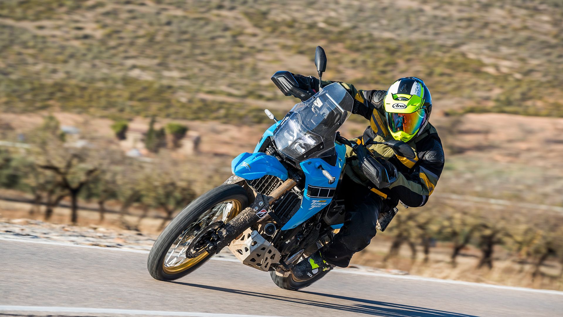 Yamaha XTZ700 Ténéré Rally Acción