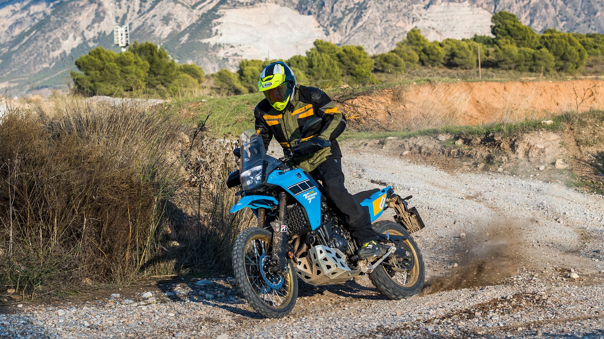 Yamaha XTZ700 Ténéré Rally Acción