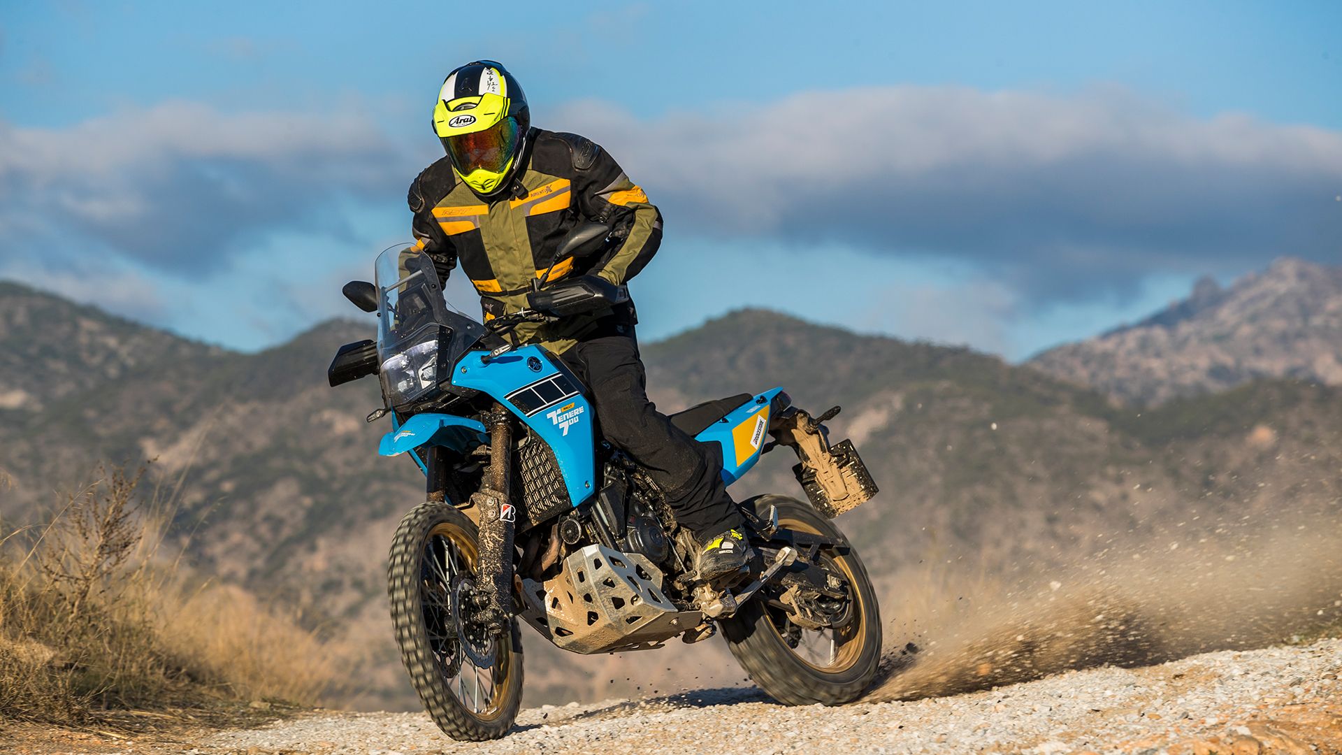 Yamaha XTZ700 Ténéré Rally Acción