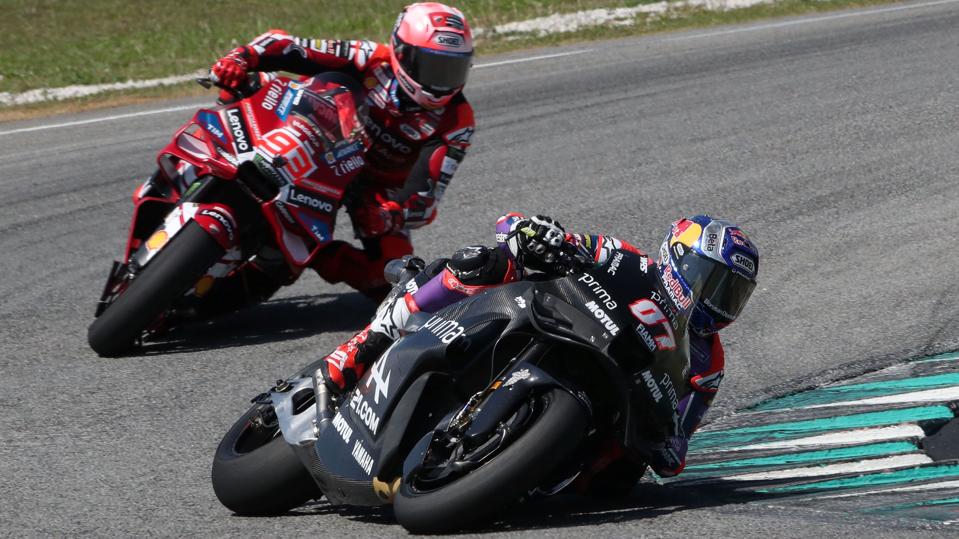 Toprak Razgatlioglu y Marc Márquez, Test Oficial Sepang MotoGP 2026