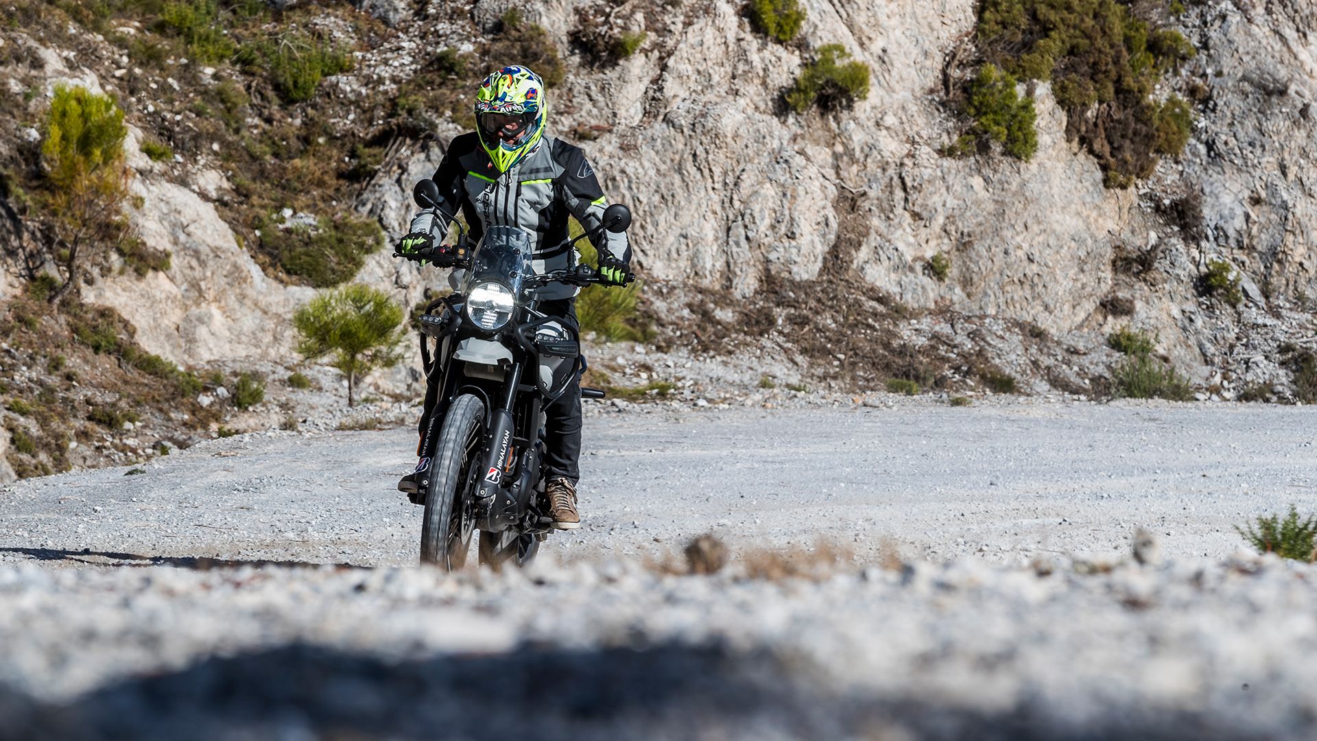 Royal Enfield Himalayan 450 2025 Acción