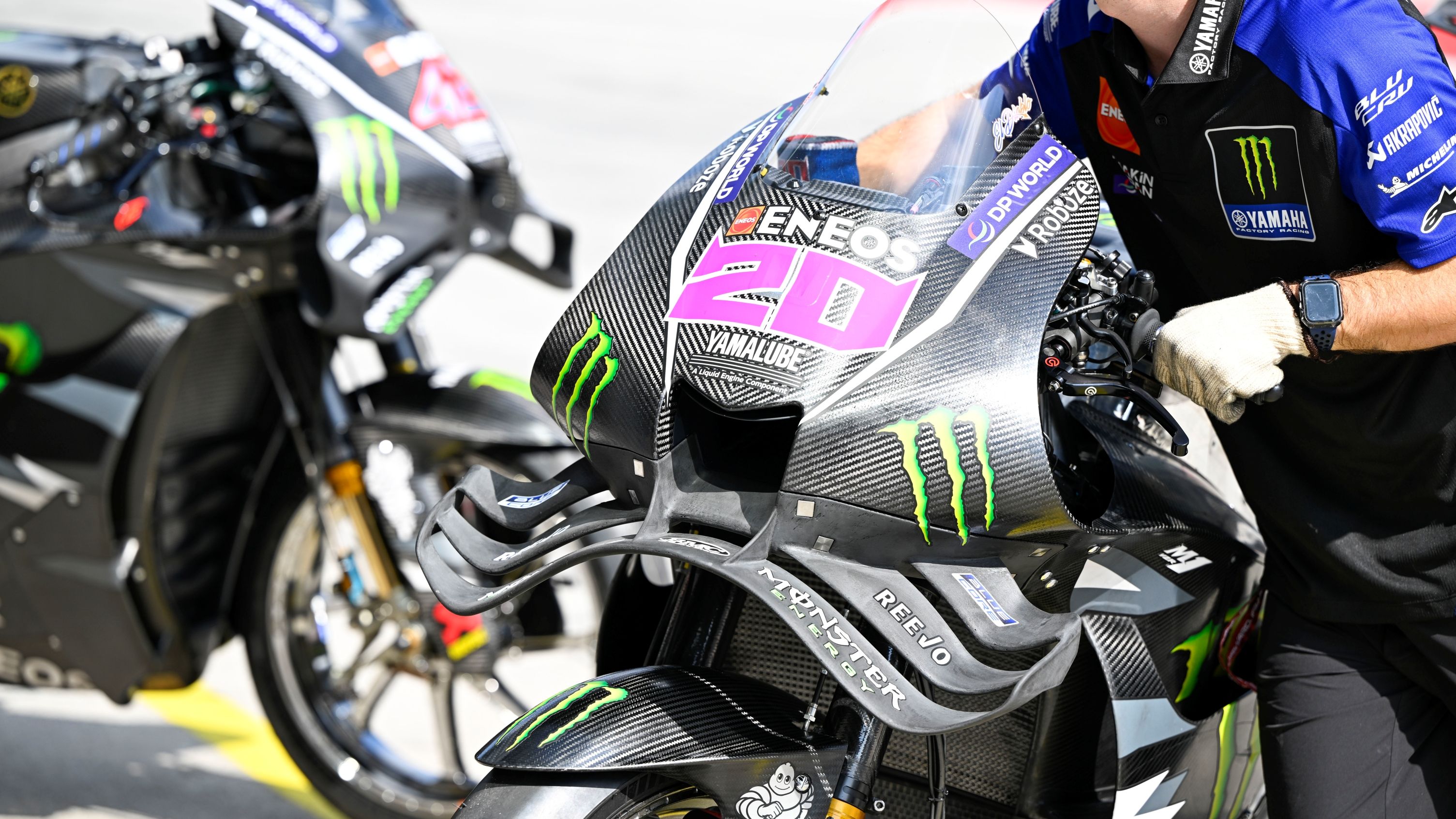 Yamaha ha retirado todas sus motos del Test Oficial Sepang MotoGP 2026 por un fallo desconocido