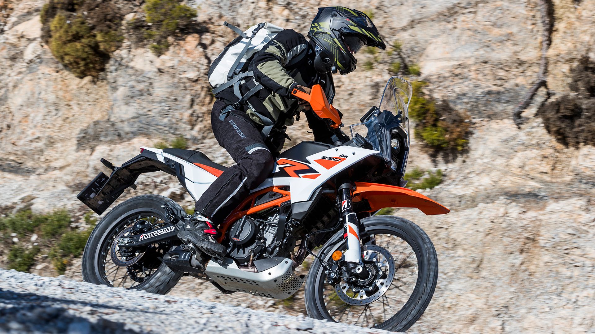KTM 390 Adventure R 2025 Acción