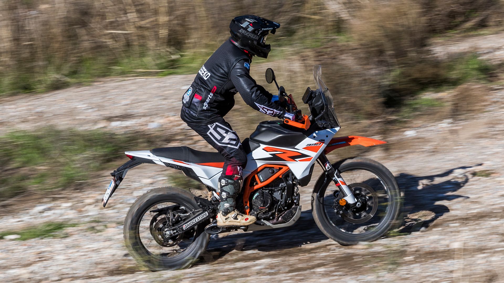 KTM 390 Adventure R 2025 Acción