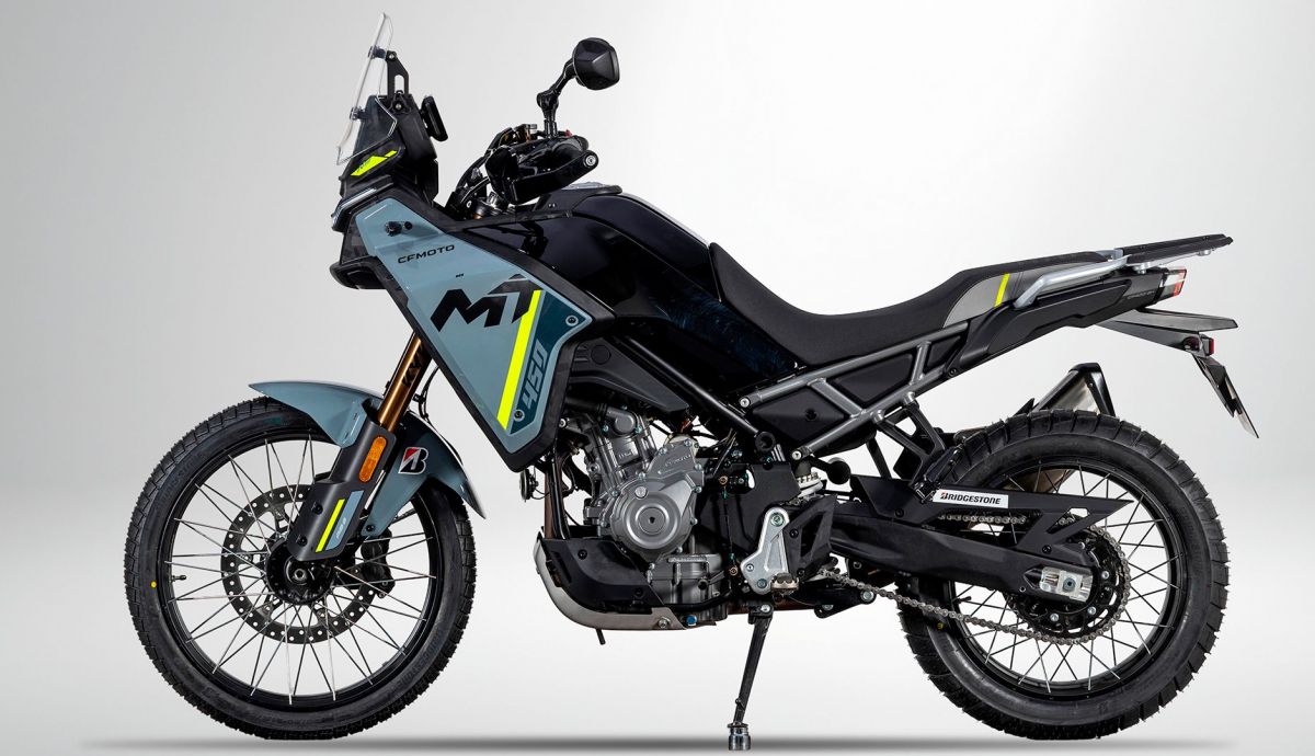 CF Moto 450MT 2025 Estudio