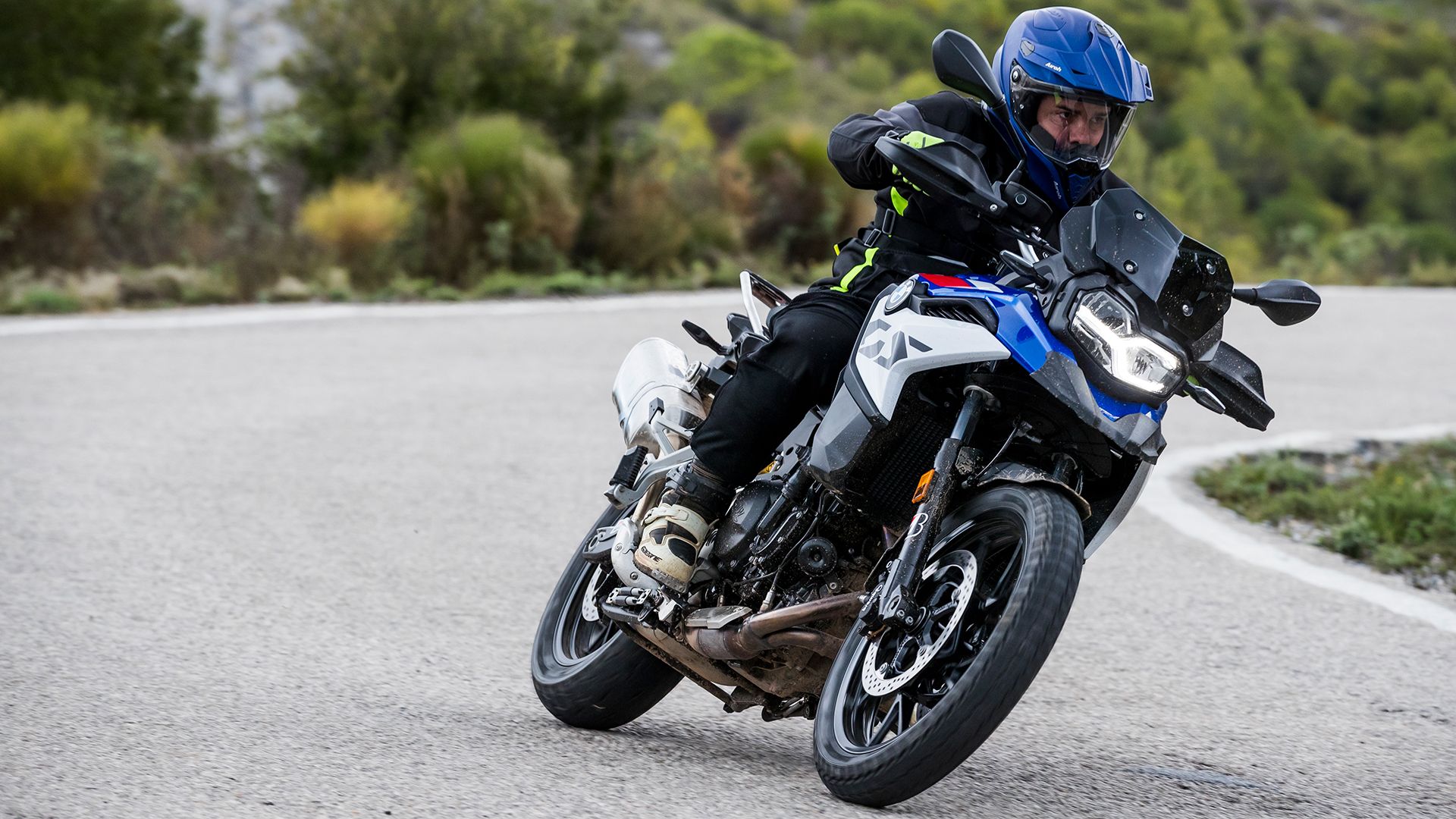 BMW F 800 GS en el Master Trail Test, la hermana pequeña de una familia laureada