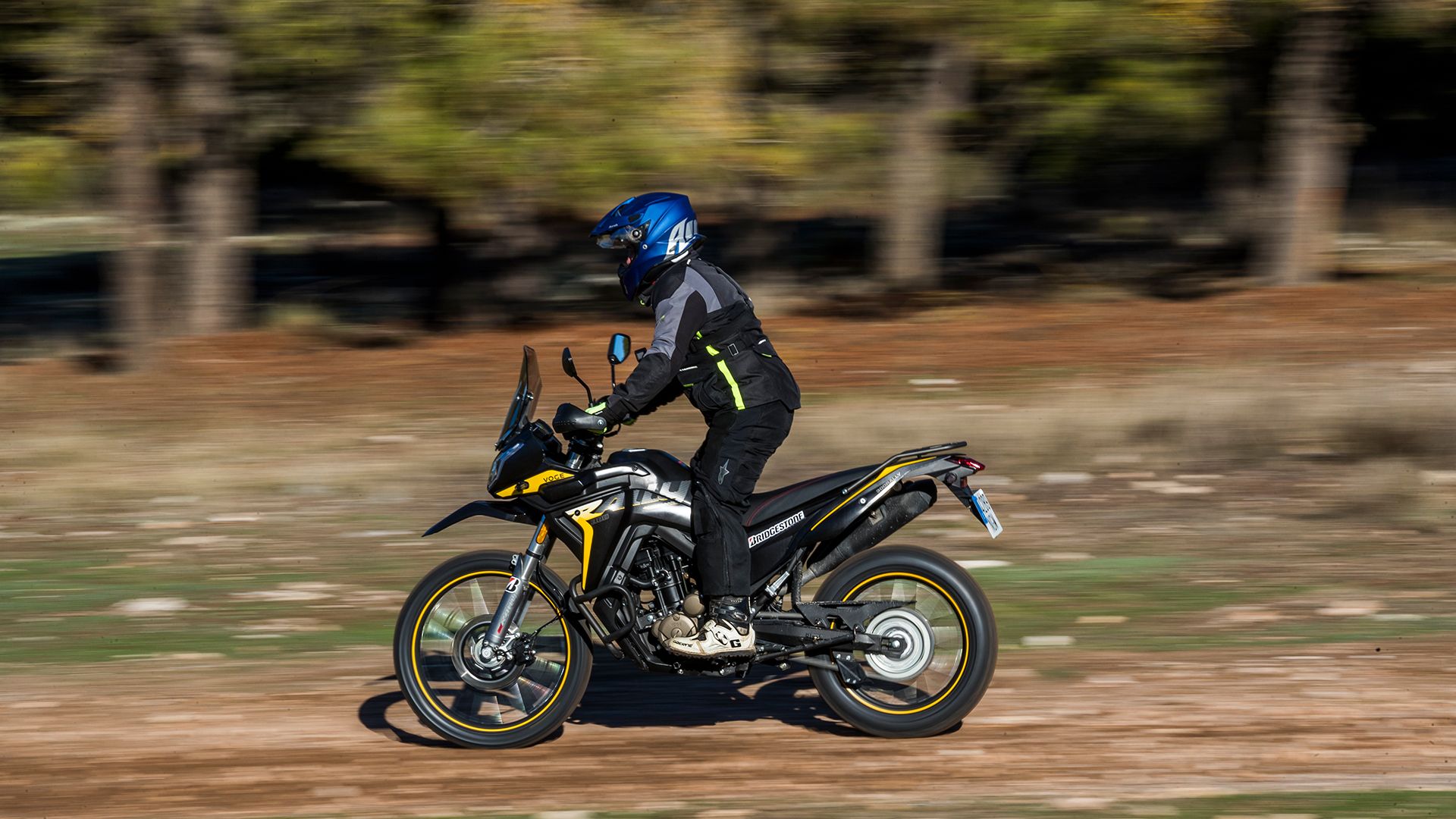 Voge 300 Rally 2025 Acción