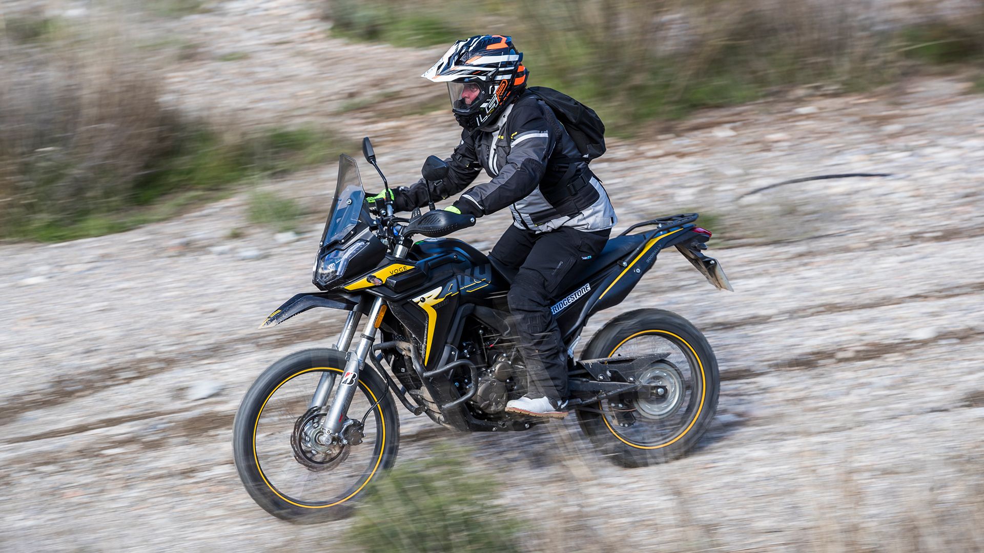 Voge 300 Rally 2025 Acción