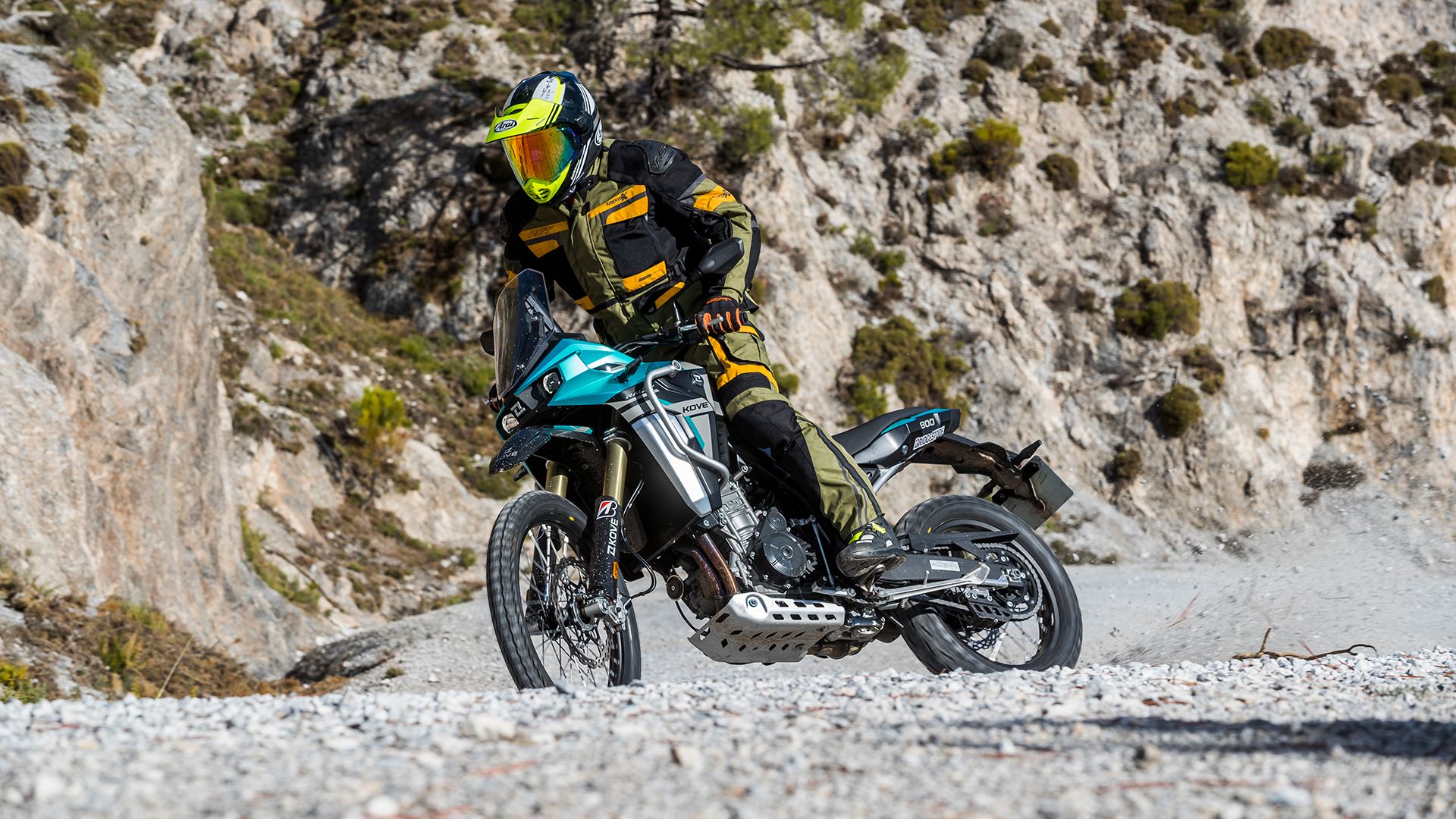 Kove 800 X en el Master Trail Test, con una relación peso/potencia sensacional.