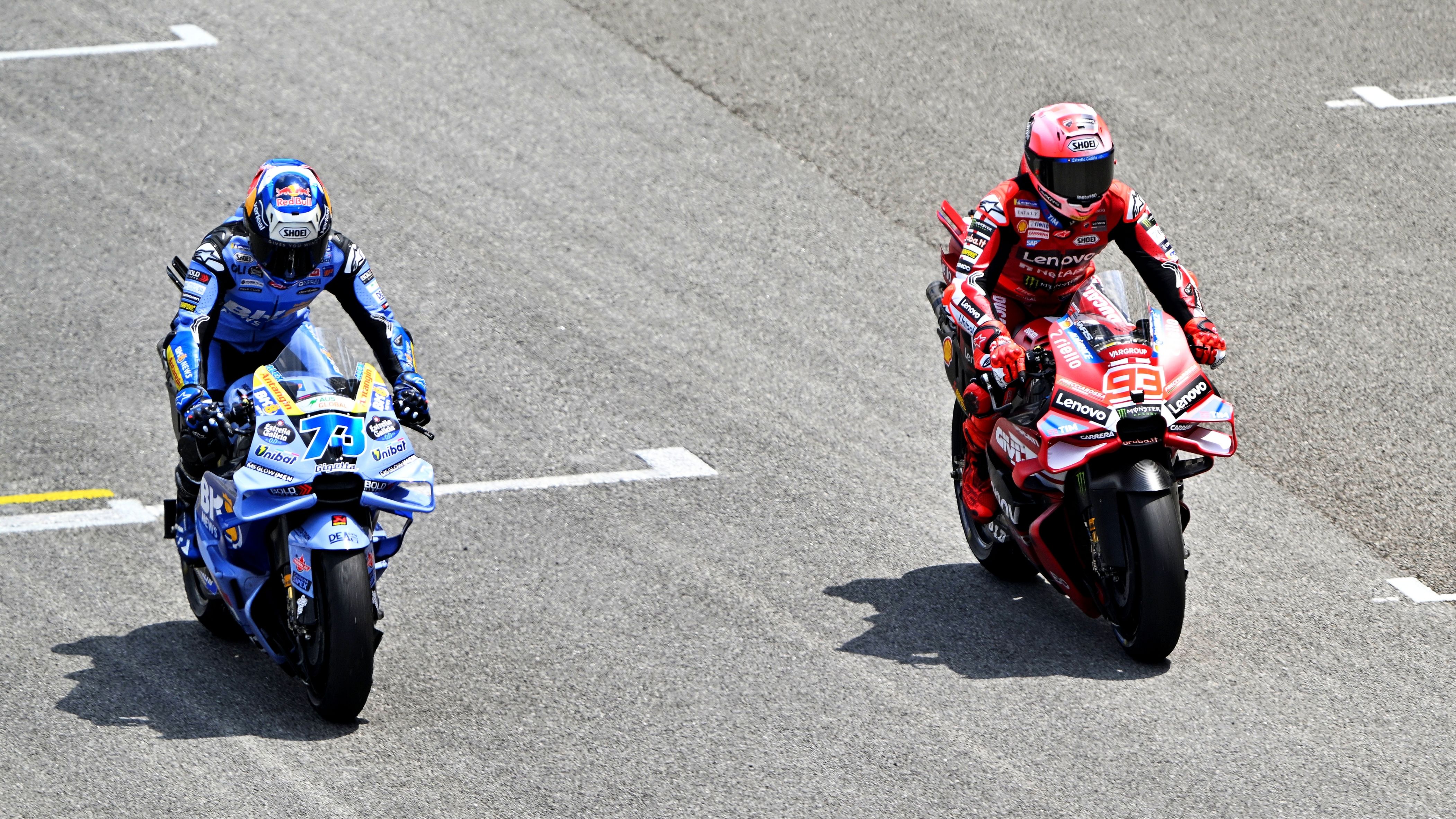 Álex Márquez y Marc Márquez en el Test Oficial Sepang MotoGP 2026