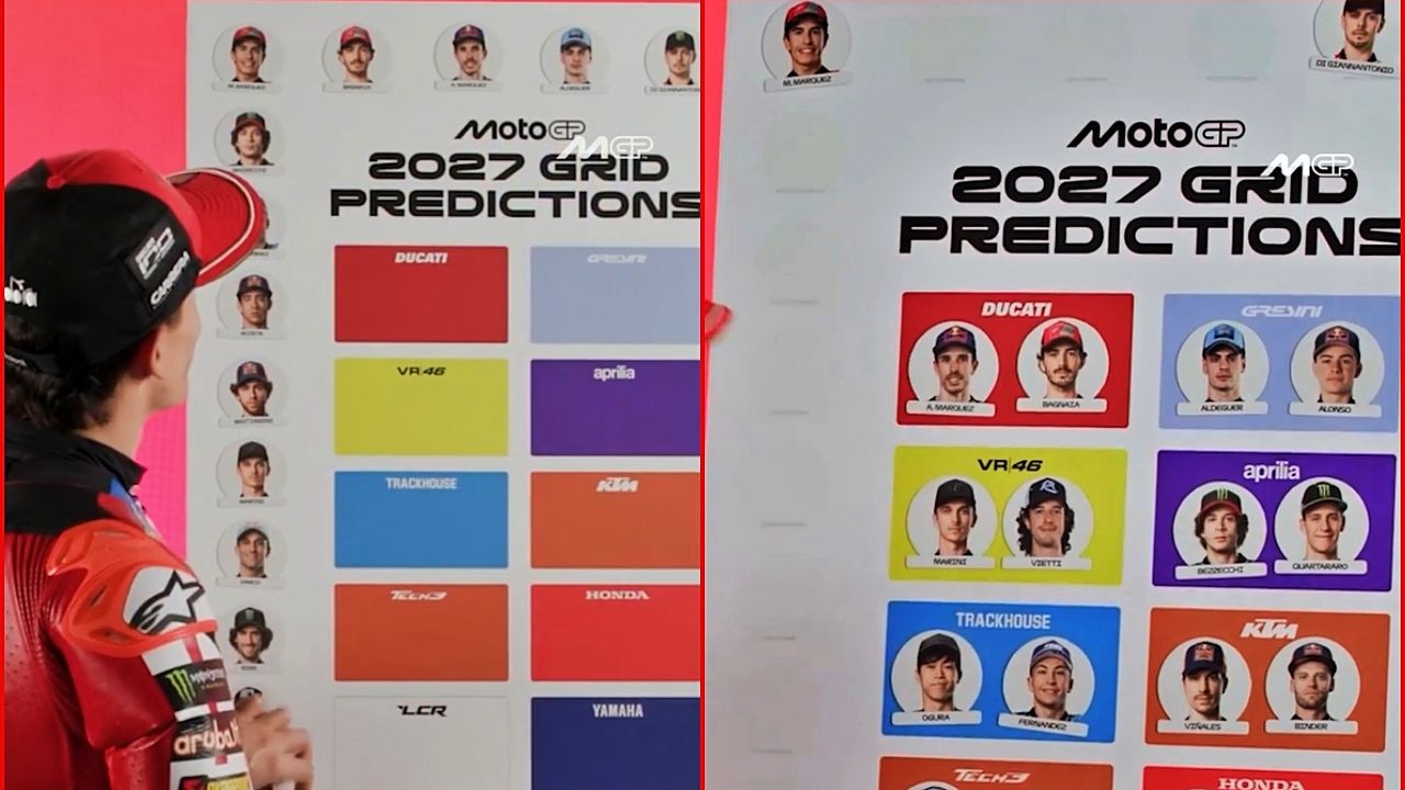 Marc Márquez realiza sus predicciones sobre la parrilla de MotoGP 2027 y se deja fuera