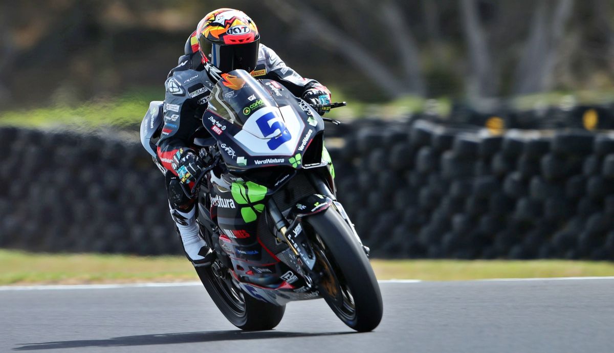 Jaume Masià ha liderado Supersport en el Test de Phillip Island 2026