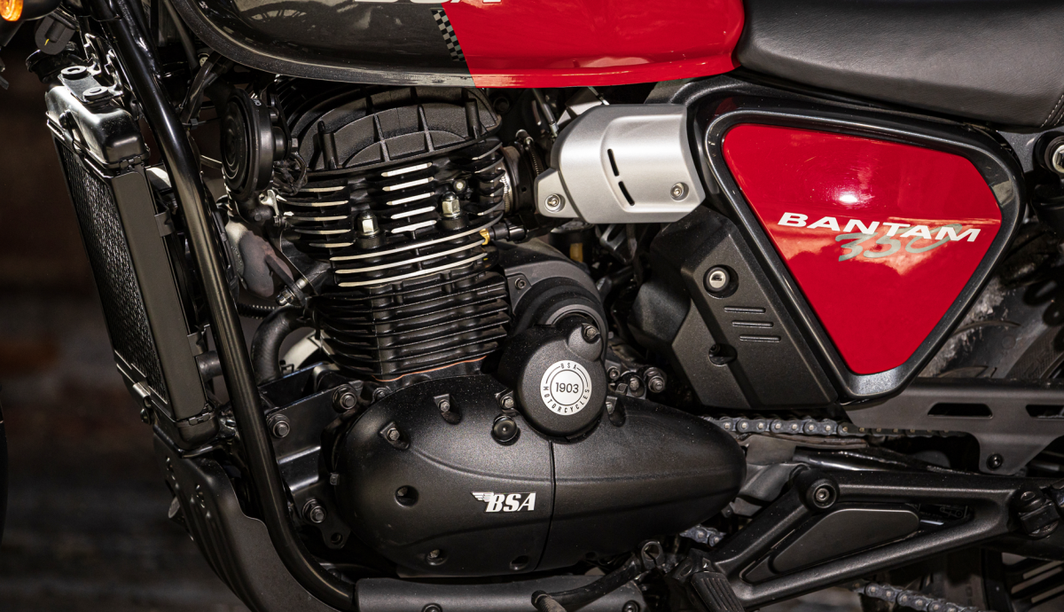 BSA Bantam 350 2026 Detalles (1)