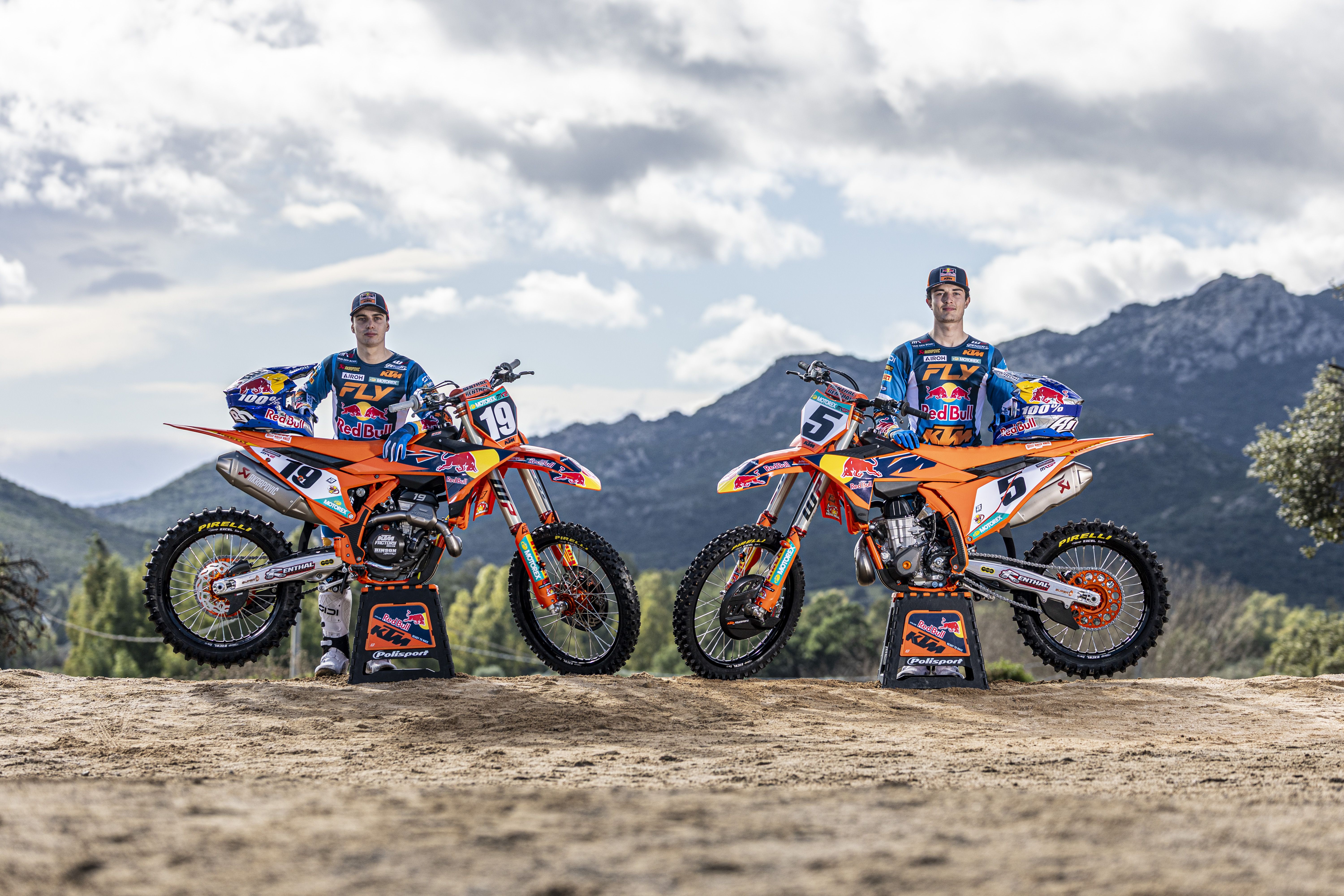 Lucas y Sacha Coenen firman un contrato plurianual con KTM para seguir en el Mundial de Motocross