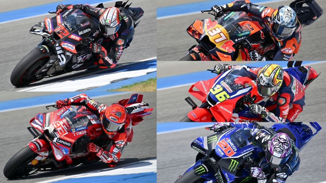 Aprilia, Ducati, KTM, Honda y Yamaha en el test Buriram de MotoGP 2026