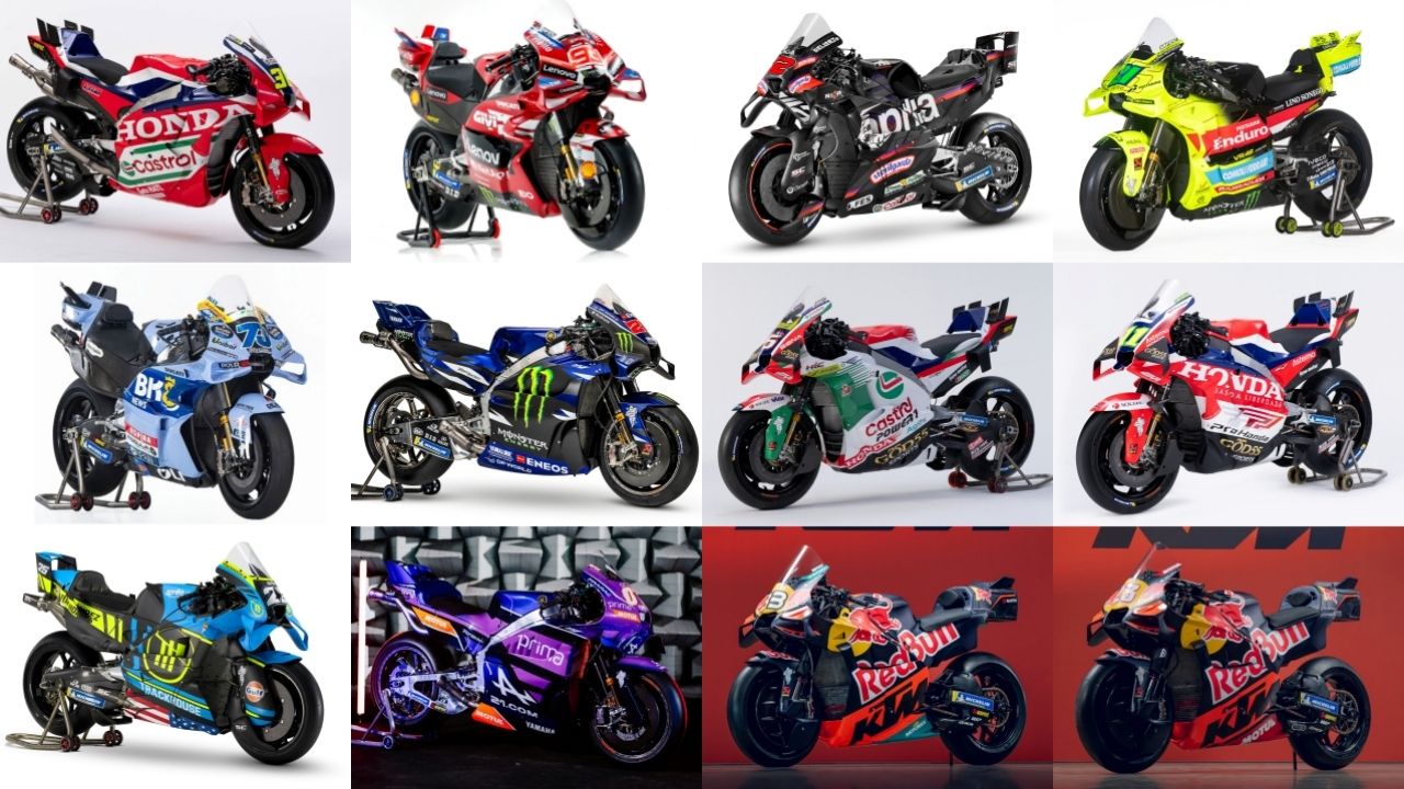 Todas las motos de MotoGP 2026