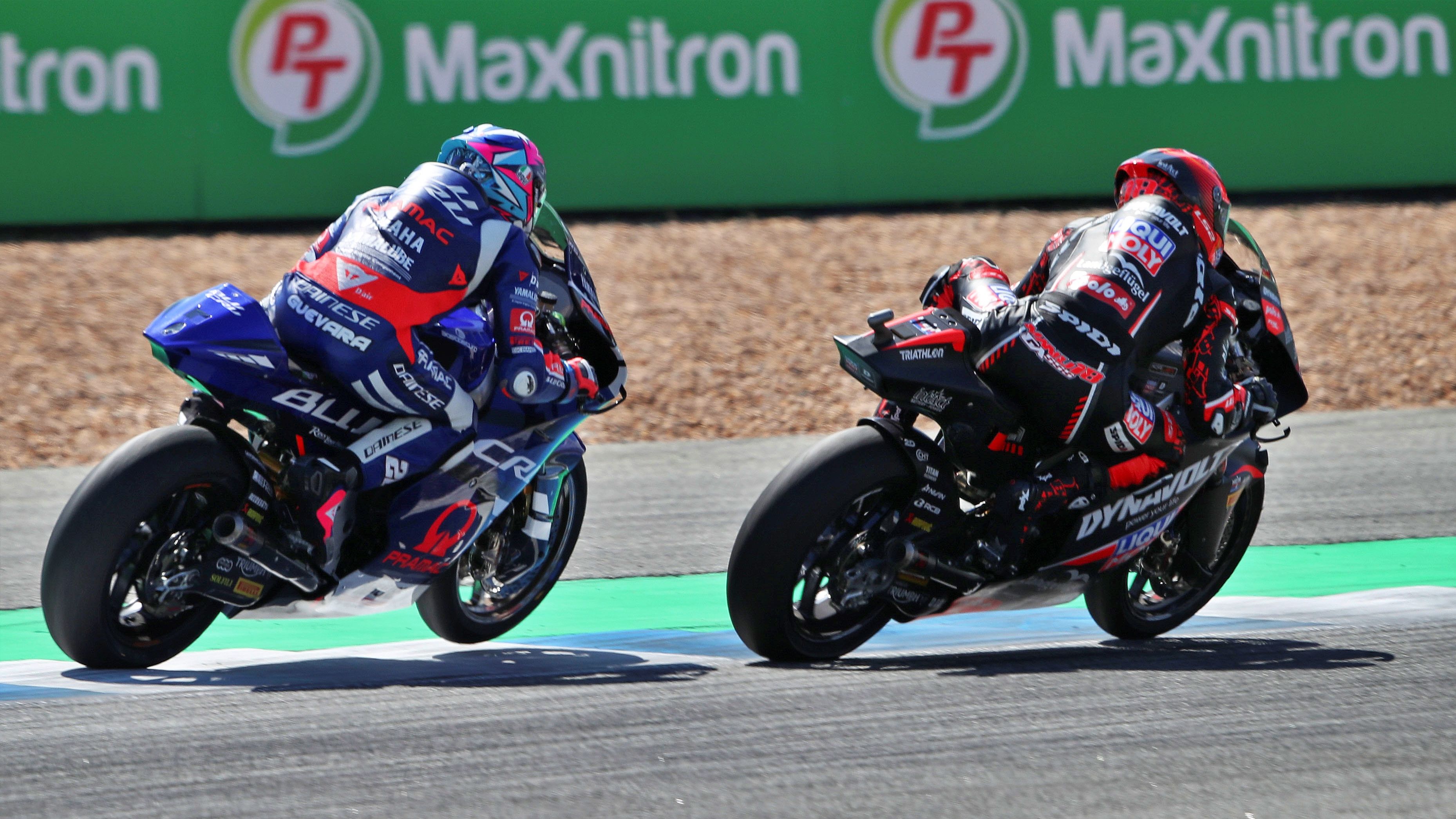 Manu González se ha impuesto a Izan Guevara en la carrera de Moto2 del GP de Tailandia de 2026