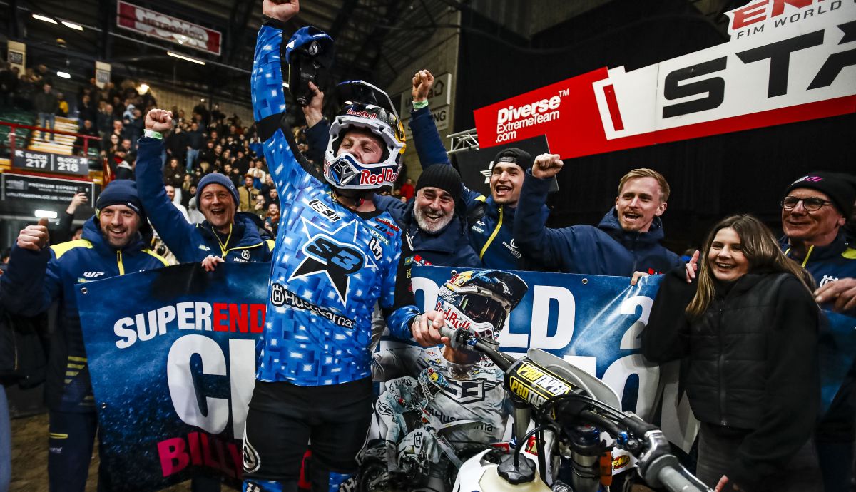 Husqvarna Factory Racing   Billy Bolt   2026 FIM SuperEnduro World Championship   Round 6, United Kingdom
