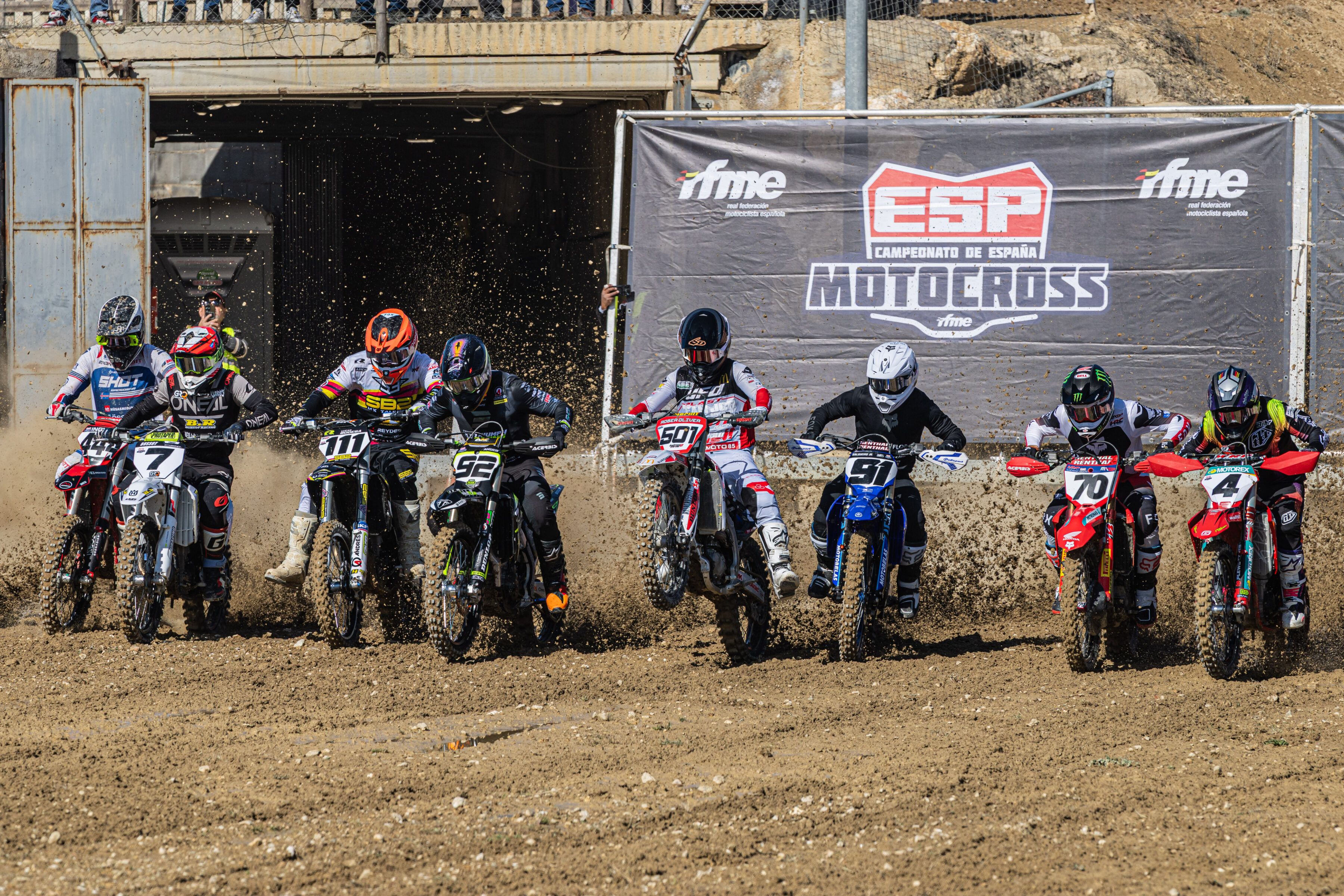 Campeonato de España MX Élite 2026. Calatayud, primera prueba. Victoria de Rubén Fernández (MX1).