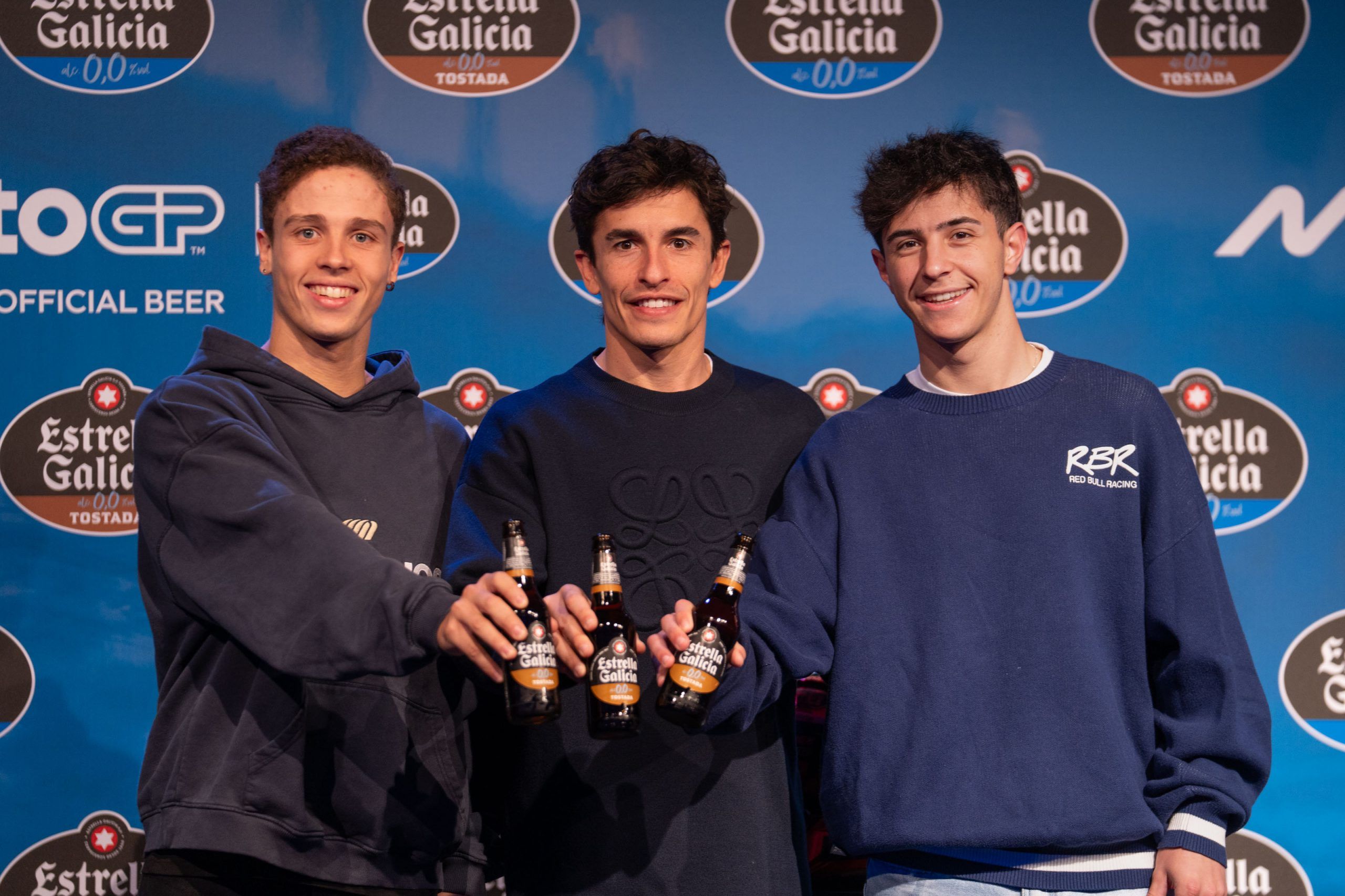 Los tres campeones de 2025 lucen su estrella