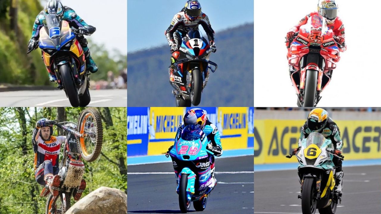 Michael Dunlop, Toprak Razgatlioglu, Marc Márquez, Toni Bou, Máximo Quiles y María Herrera, ganadores a mejores pilotos 2025