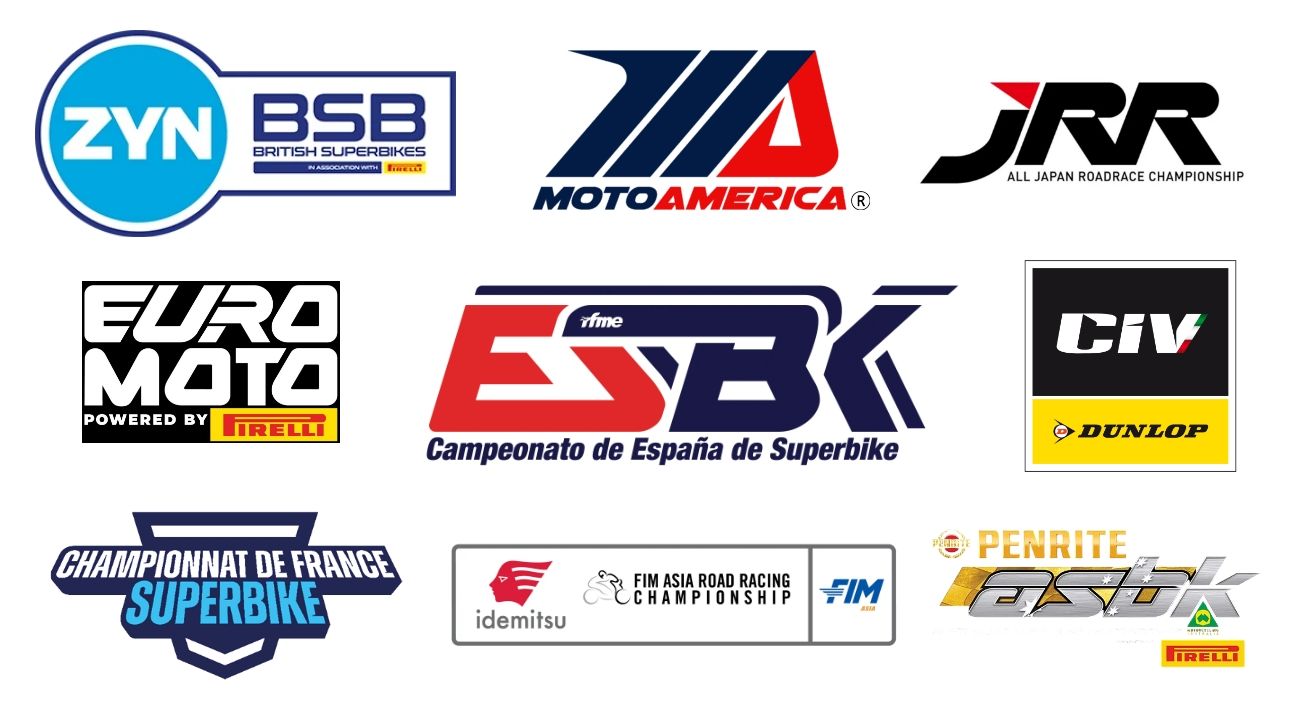 Calendarios 2026 ESBK, BSB, MotoAmerica, CIV, All Japan, Euro Moto, FSBK, ASBK y ARRC