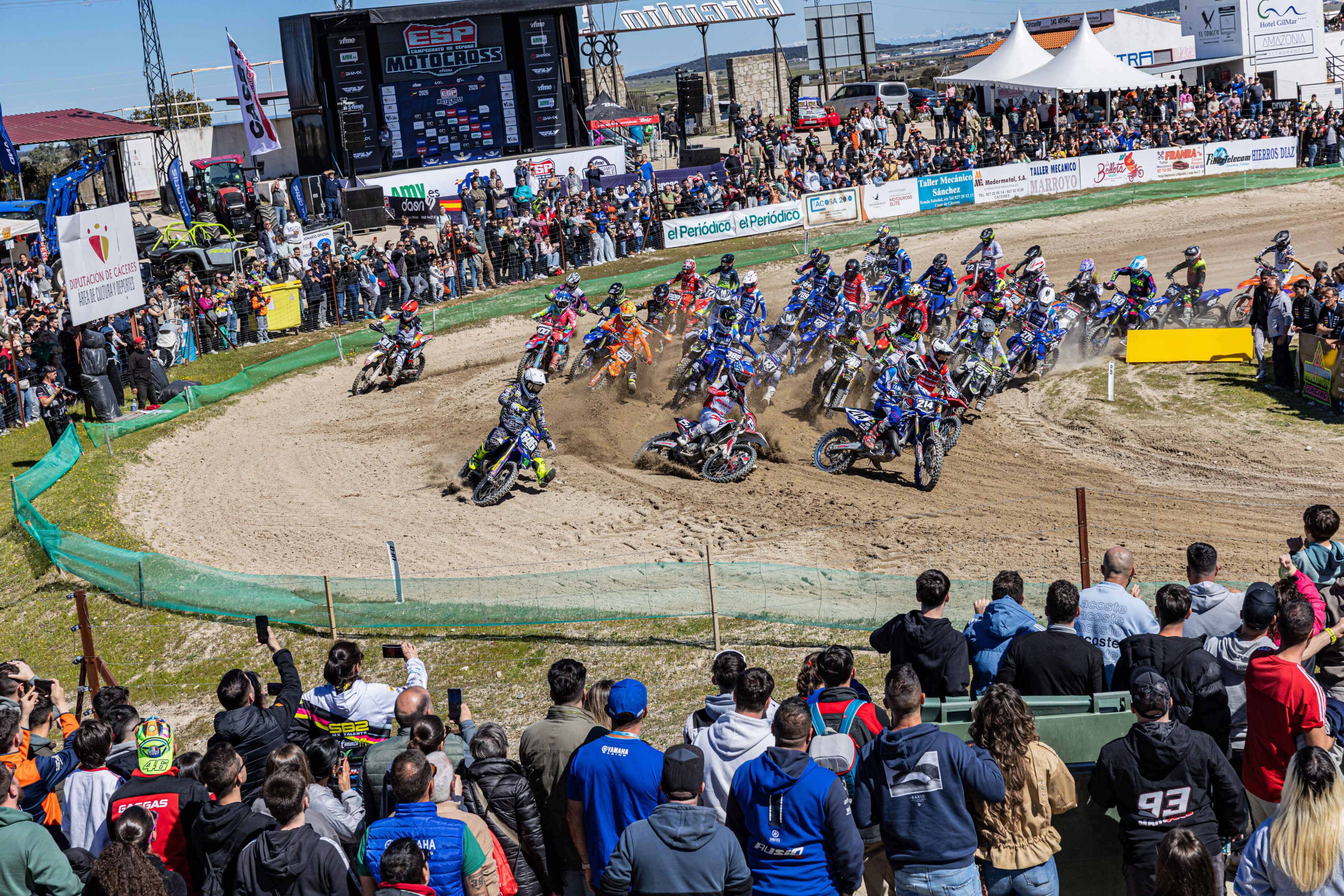 Fotos Campeonato de España MX Élite 2026. Malpartida de Cáceres.