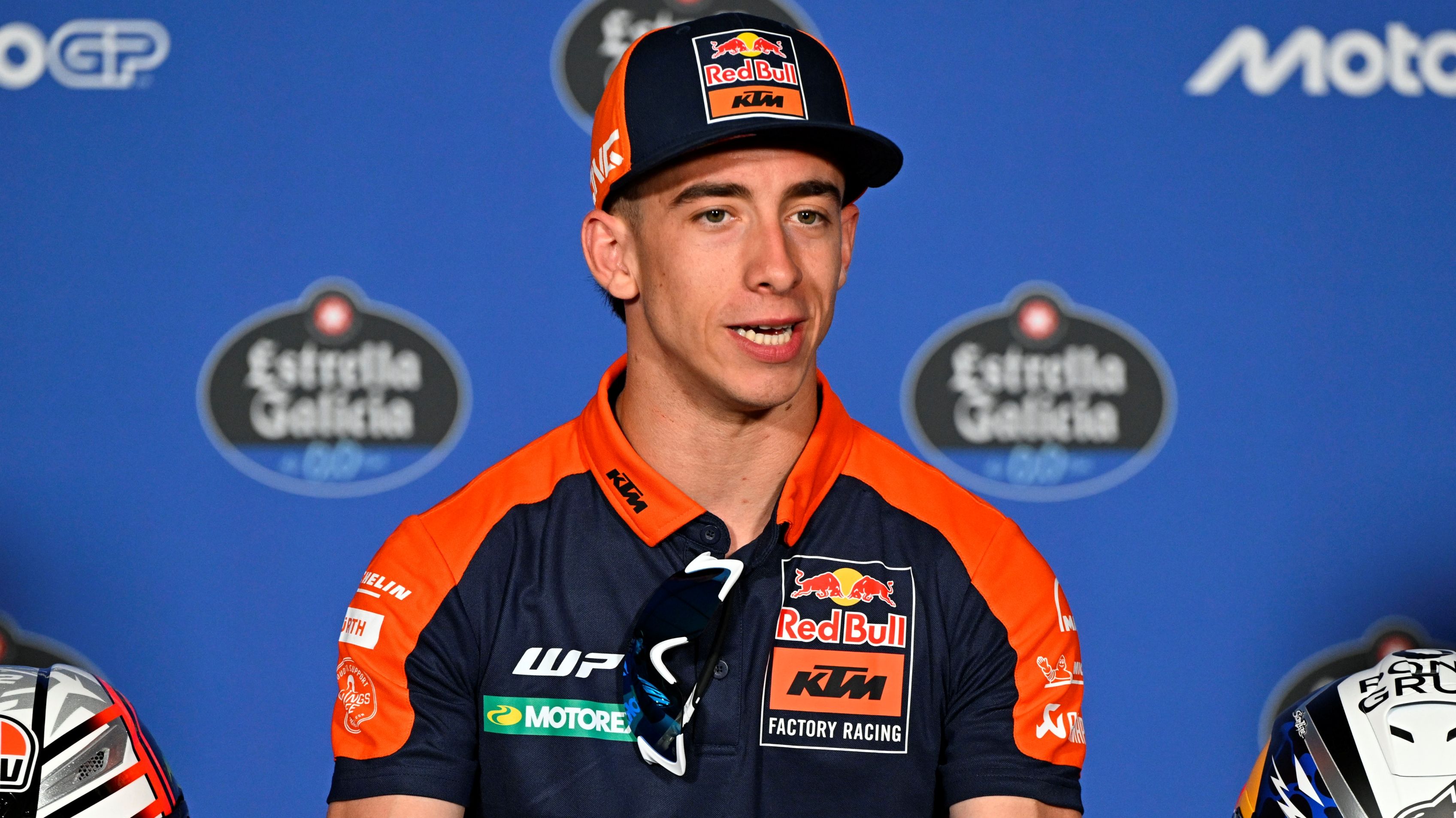 Pedro Acosta en la rueda de prensa previa al Gran Premio de Brasil de MotoGP 2026