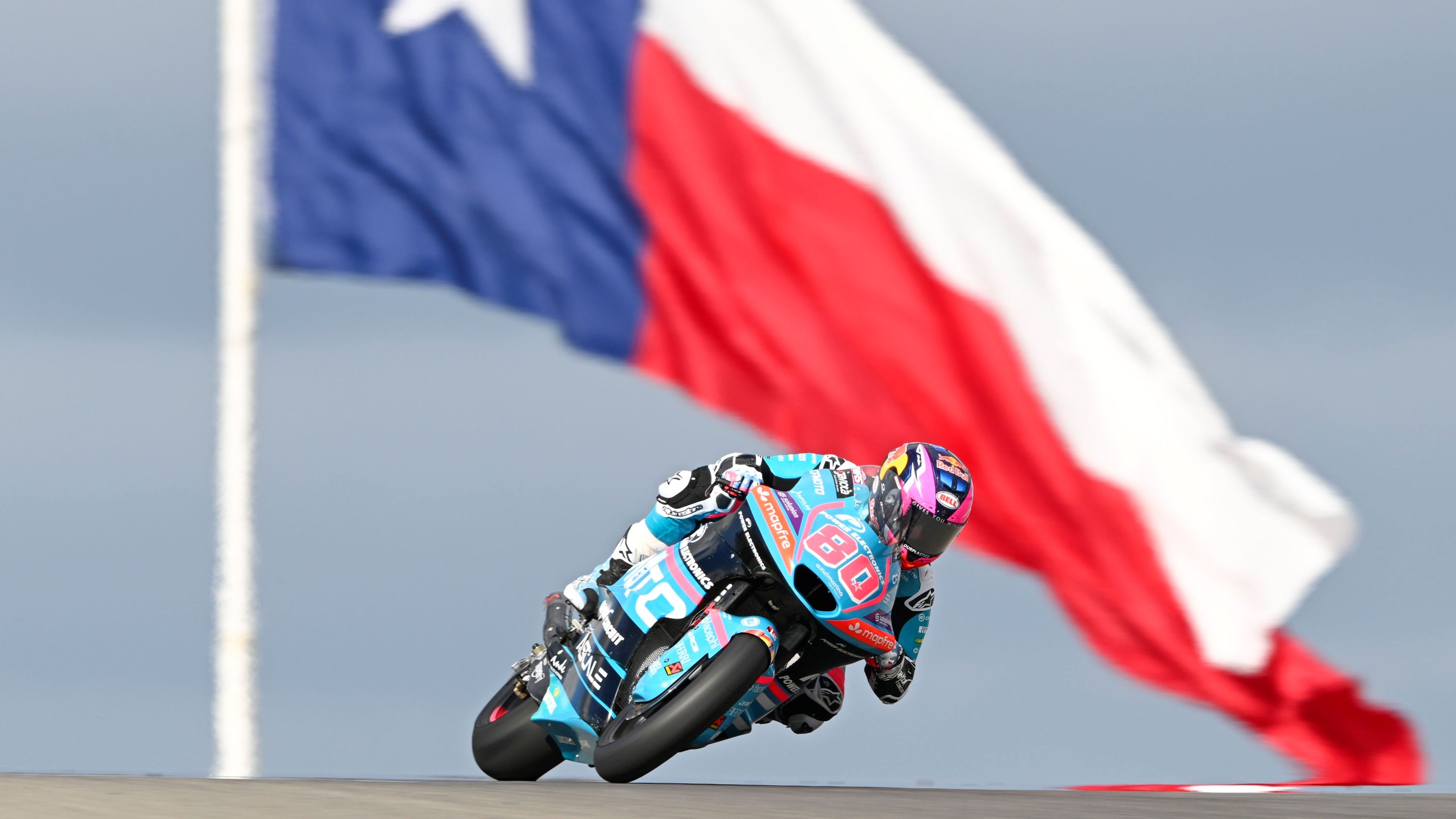 David Alonso ha conseguido la pole de Moto2 en Estados Unidos